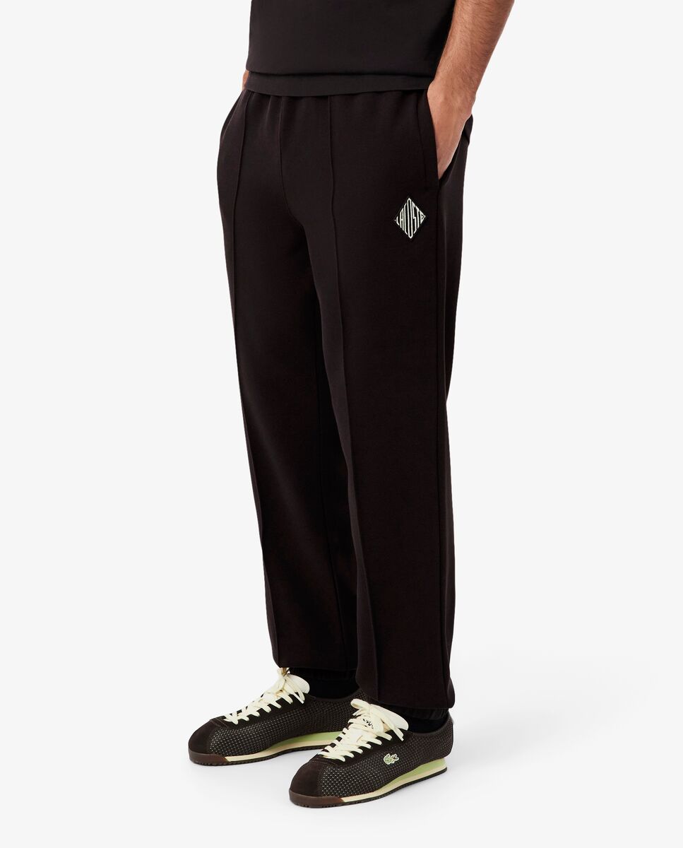 Chándal de hombre deportivo de rombos de corte regular - Lacoste - Marrón Marrón-3