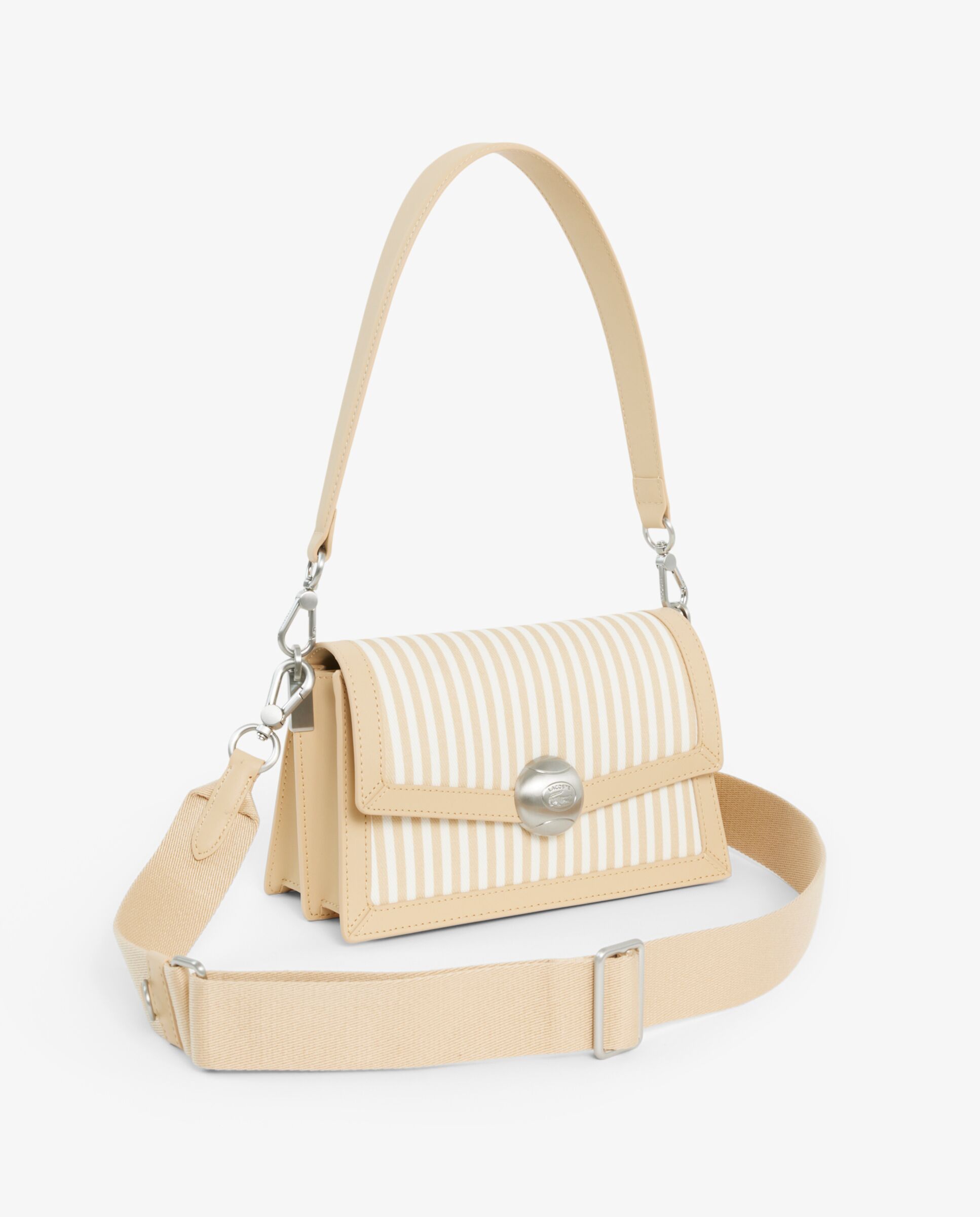 Bolso de mujer para llevar al hombro summer pack de mujer en blanc naturel clair - Lacoste - Blanco Blanco-3
