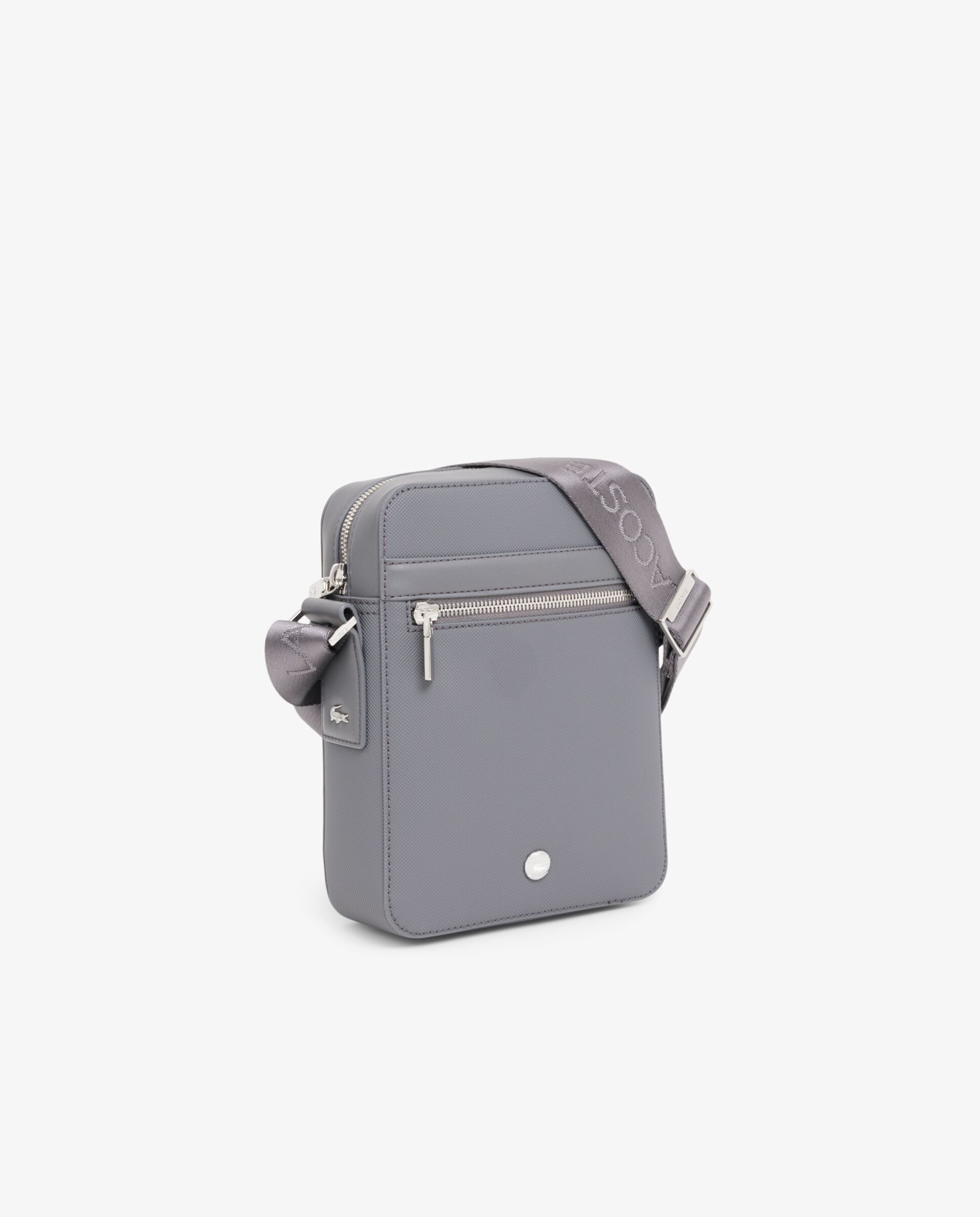 Imagen 3 de Bandolera vertical Langon de hombre. - Lacoste - Gris Gris