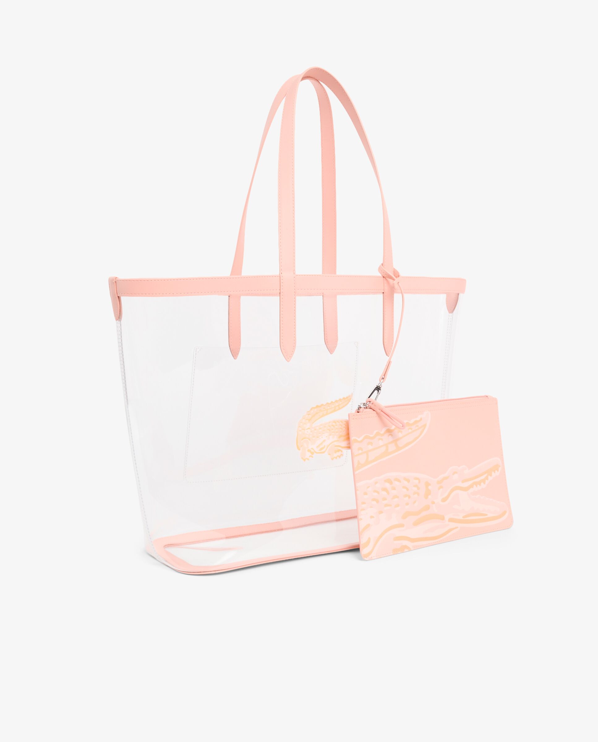Bolso de mujer tote reversible anna grande en miami - Lacoste - Rosa claro Rosa claro-3