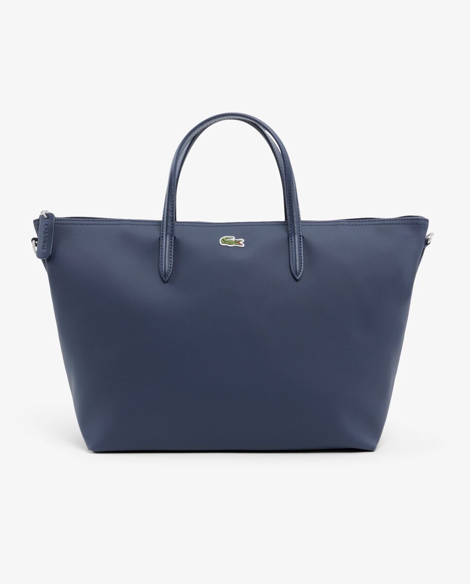 Bolso de mujer tote pequeño en azul - Lacoste - Azul marino Azul marino-1