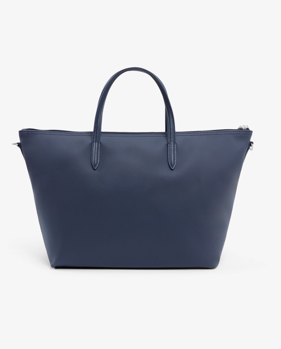 Bolso de mujer tote pequeño en azul - Lacoste - Azul marino Azul marino-4