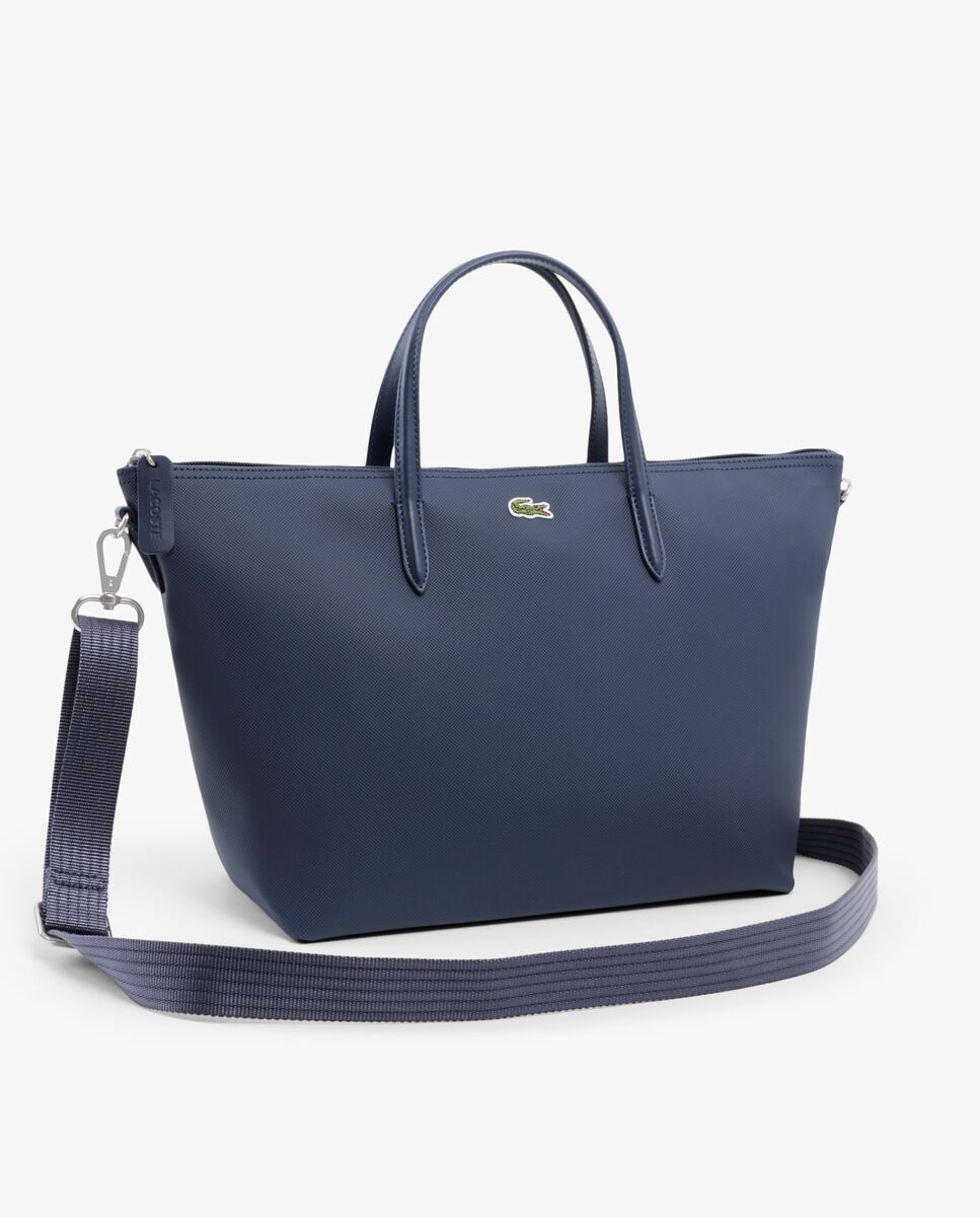 Bolso de mujer tote pequeño en azul - Lacoste - Azul marino Azul marino-3