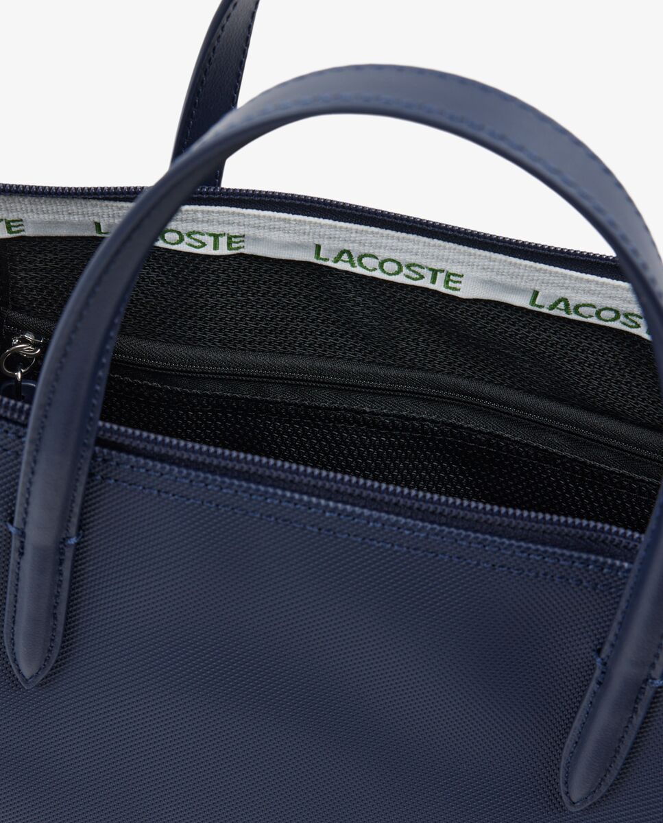 Bolso de mujer tote pequeño en azul - Lacoste - Azul marino Azul marino-5