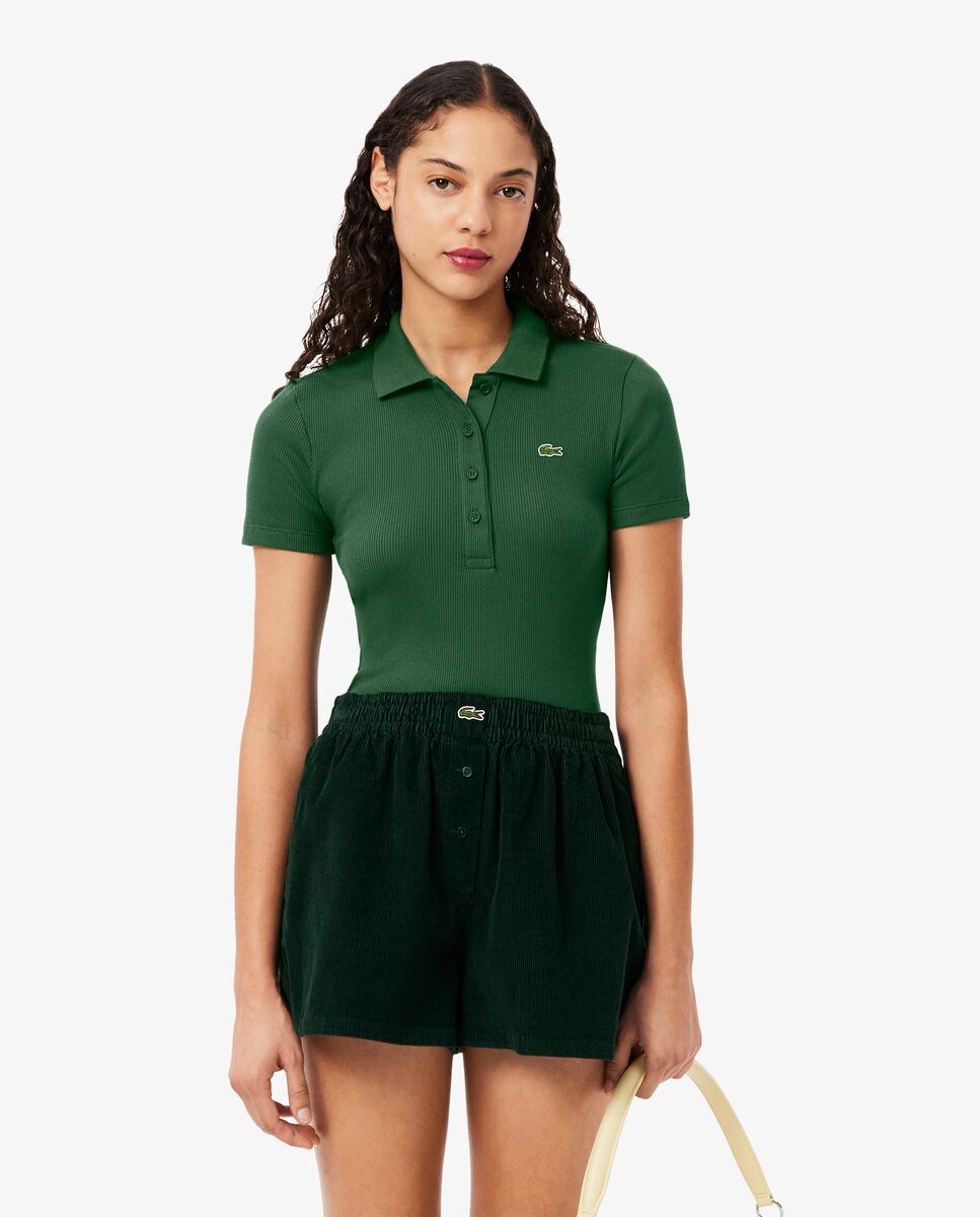 Polo de mujer de manga corta - Lacoste - Verde Verde-1
