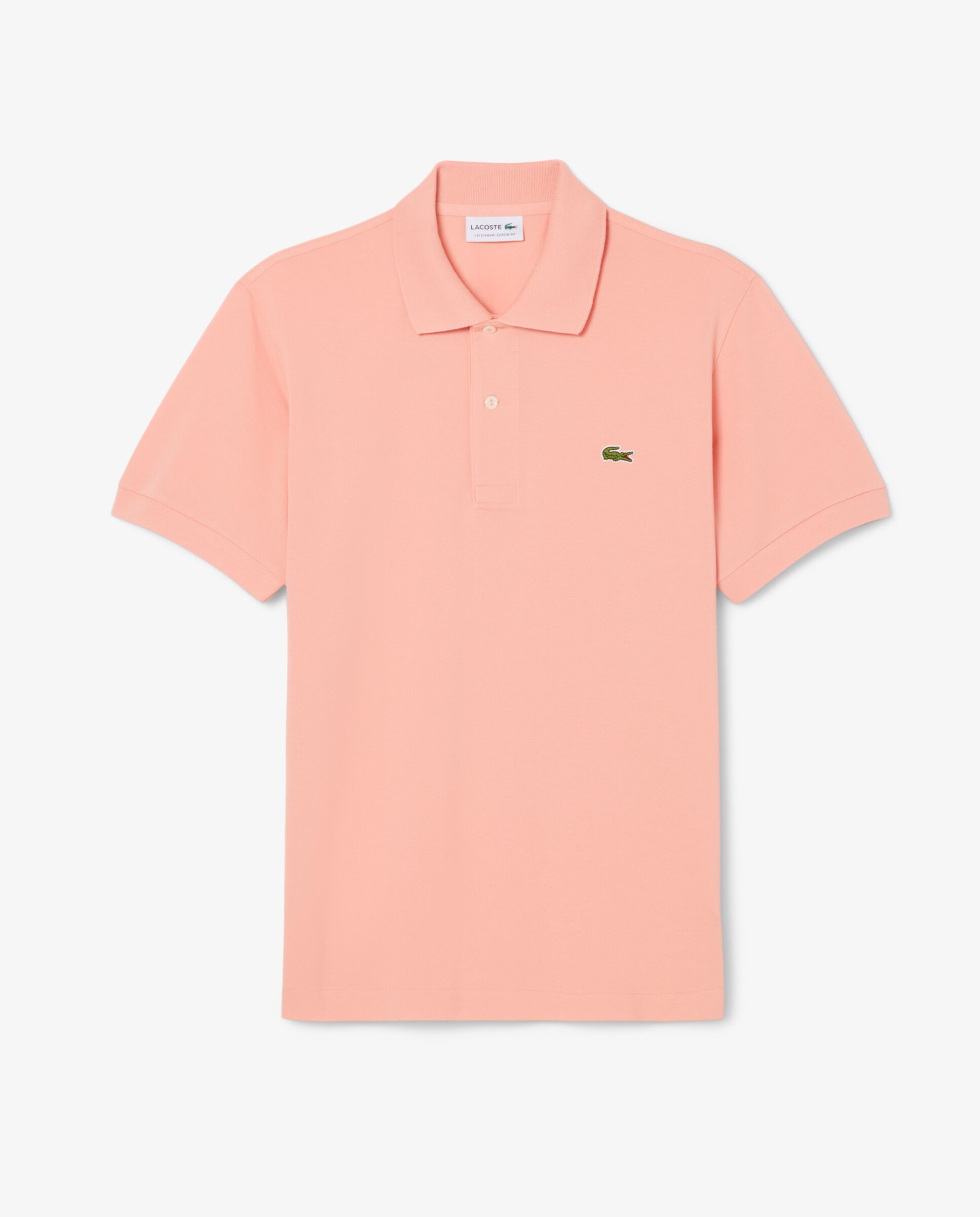 Polo de hombre de corte clásico de manga corta - Lacoste - Verde claro Rosa-6