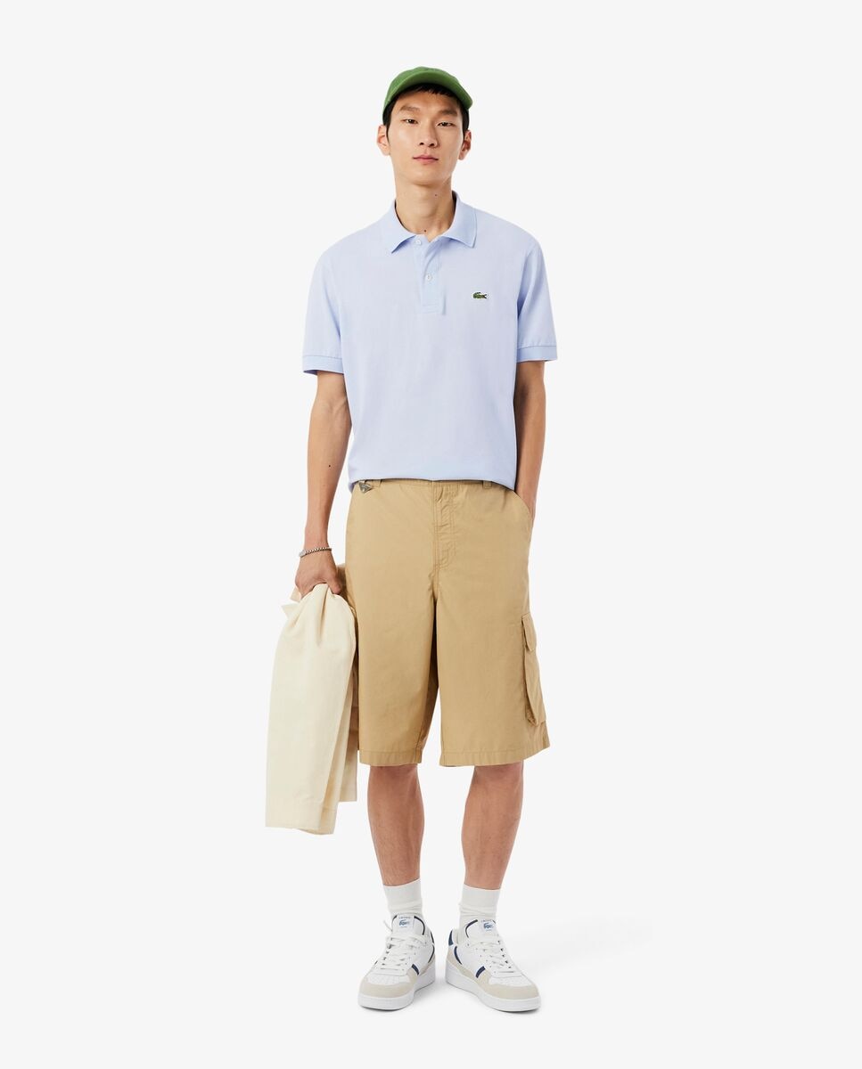 Polo de hombre de corte clásico de manga corta - Lacoste - Azul claro Azul claro-4