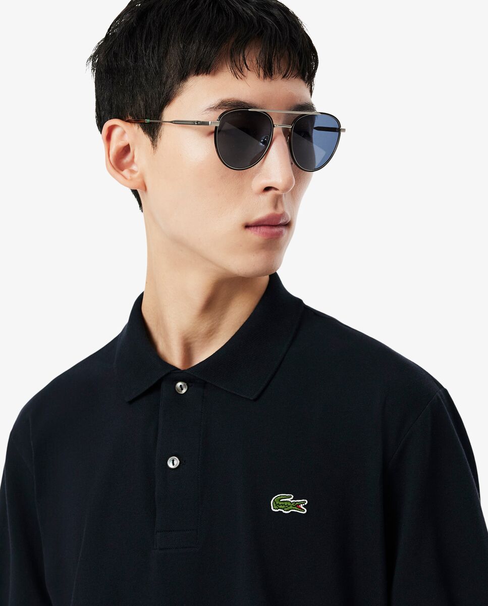 Polo de hombre de corte clásico LIGHT de manga corta - Lacoste - Negro Negro-3
