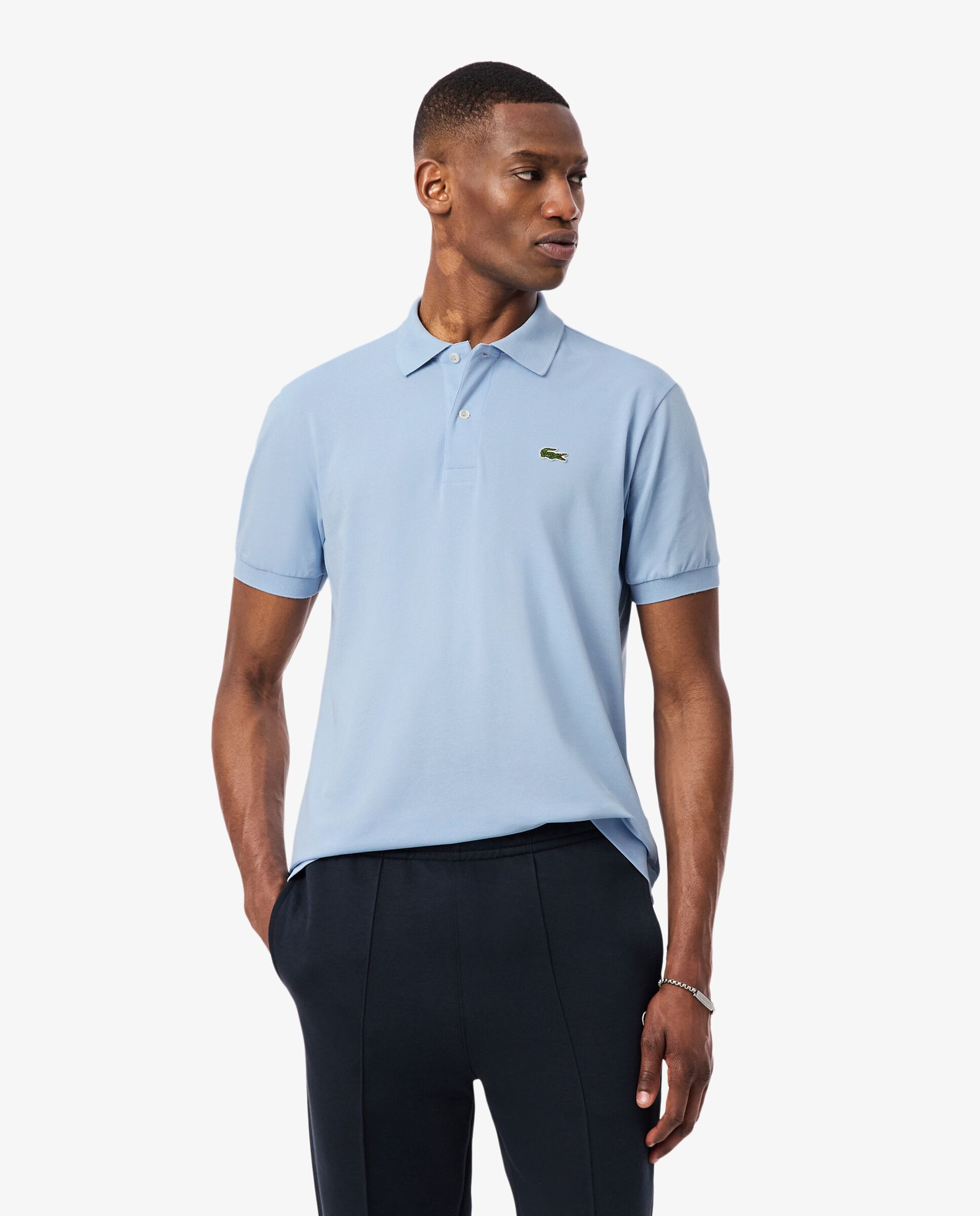 Polo de hombre de corte clásico de manga corta - Lacoste - Laguna Laguna-1