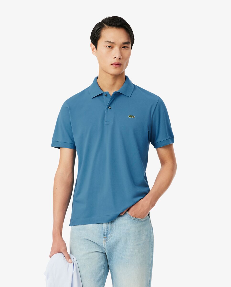 Polo de hombre de corte clásico LIGHT de manga corta - Lacoste - Azul Océano Azul Océano-1