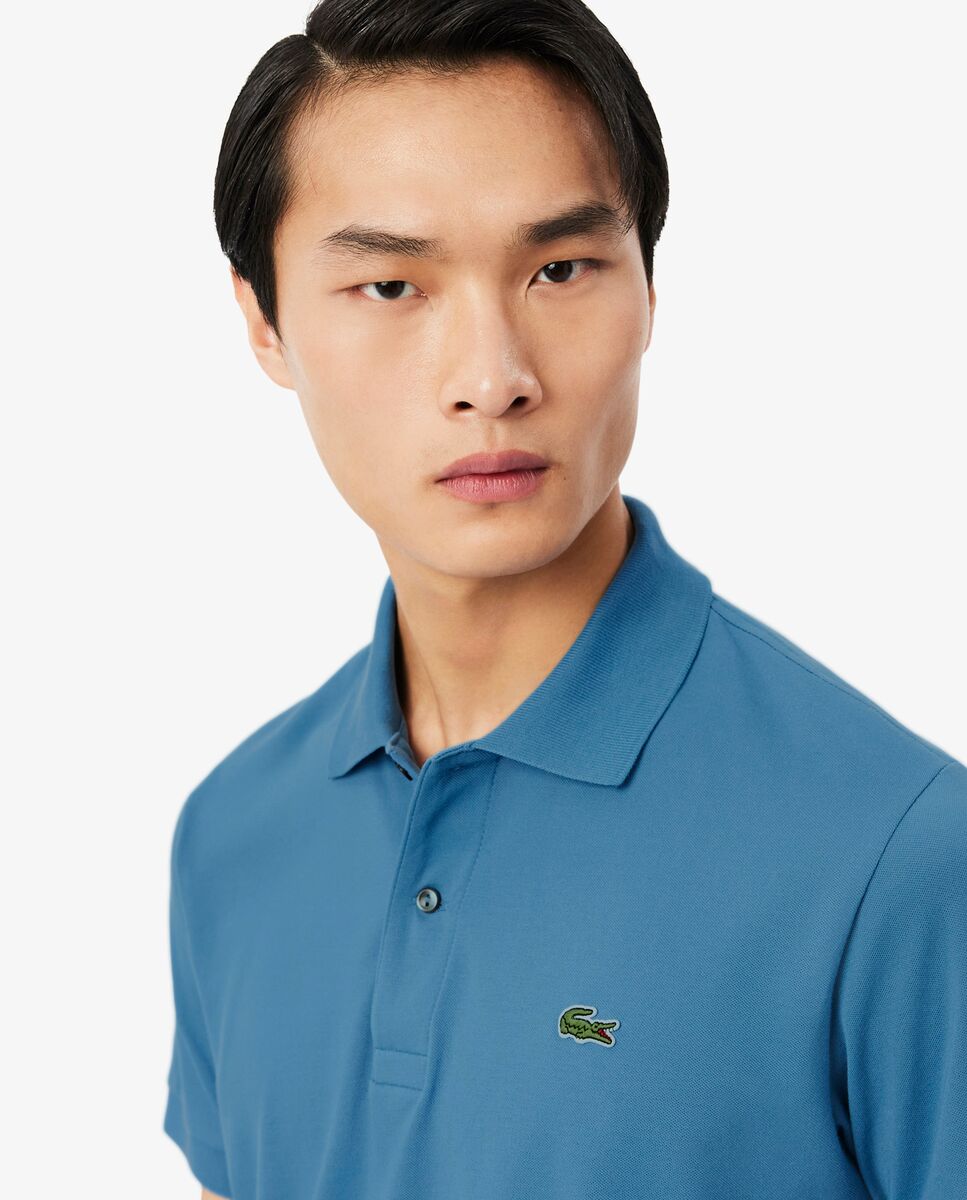 Polo de hombre de corte clásico LIGHT de manga corta - Lacoste - Azul Océano Azul Océano-3