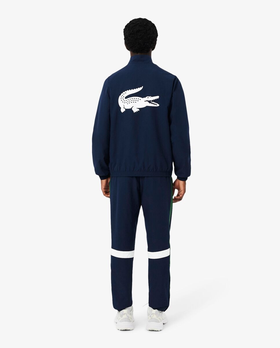 Chándal de hombre deportivo estampado en azul - Lacoste - Azul marino Azul marino-2
