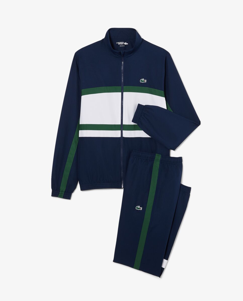 Chándal de hombre deportivo estampado en azul - Lacoste - Azul marino Azul marino-5