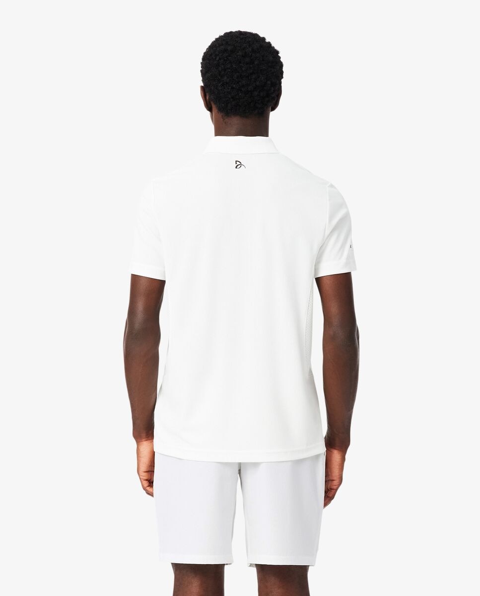 Pantalones cortos de tenis ultra secos Lacoste x Novak Djokovic - Blanco Blanco-2