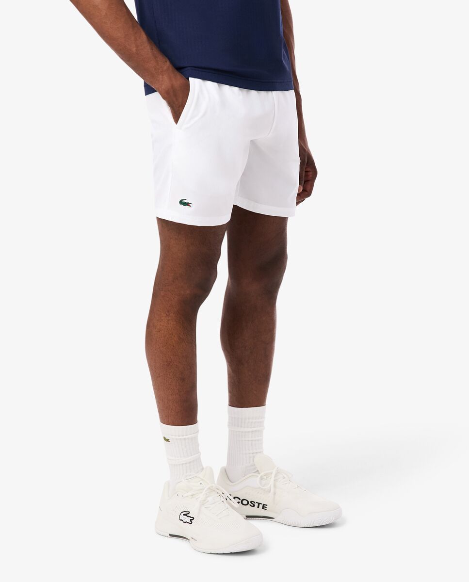Pantalones Cortos de Tenis de Homjbre Lacoste - Blanco Blanco-3