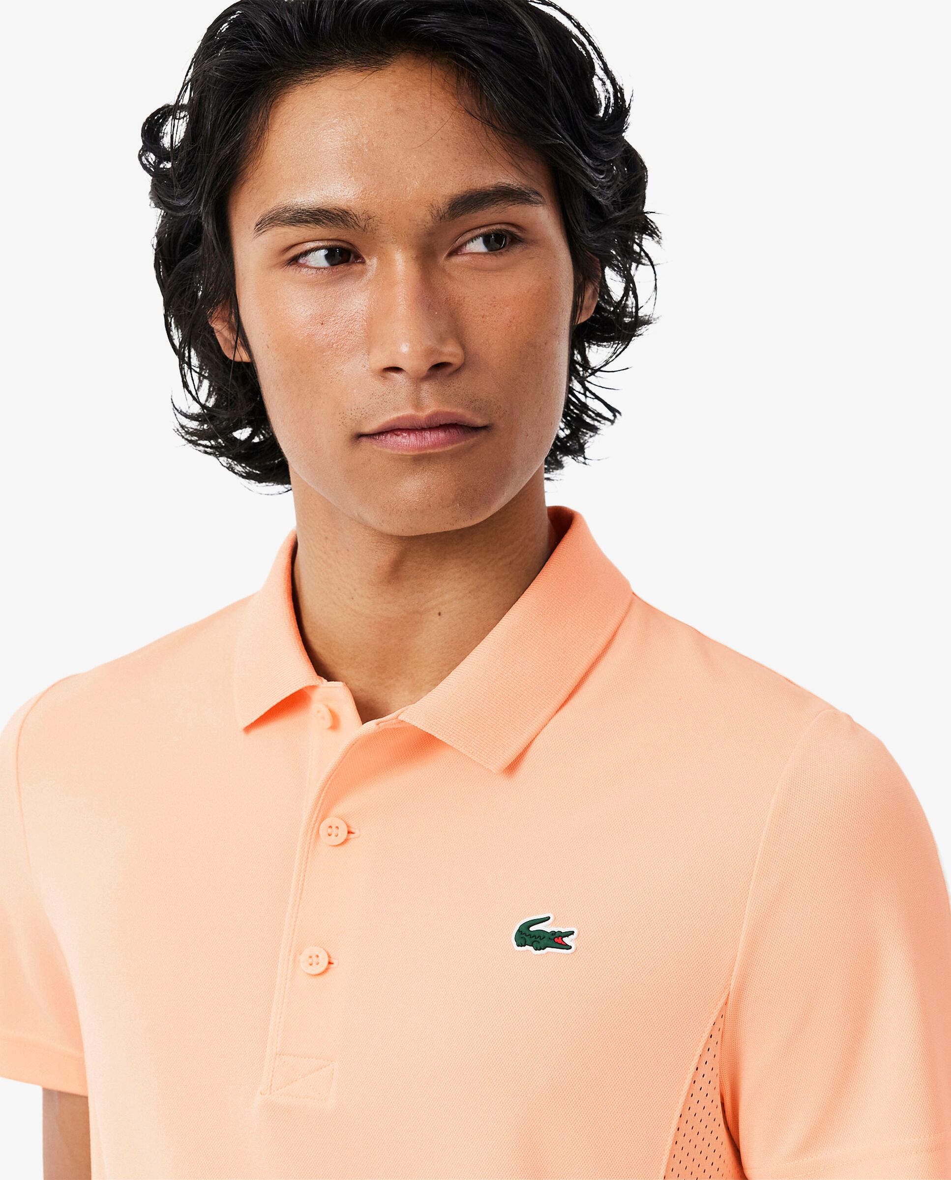Imagen 3 de Polo de hombre tennis x novak djokovic de manga corta - Rosa Rosa