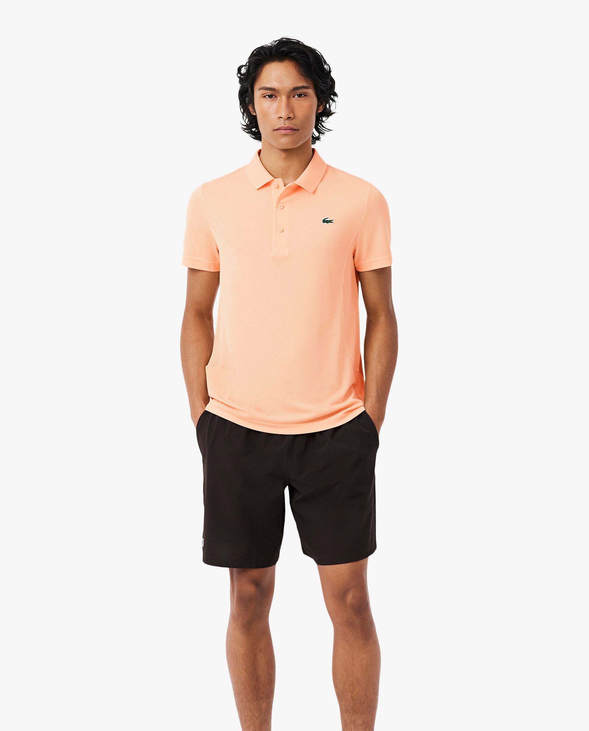 Imagen 4 de Polo de hombre tennis x novak djokovic de manga corta - Rosa Rosa