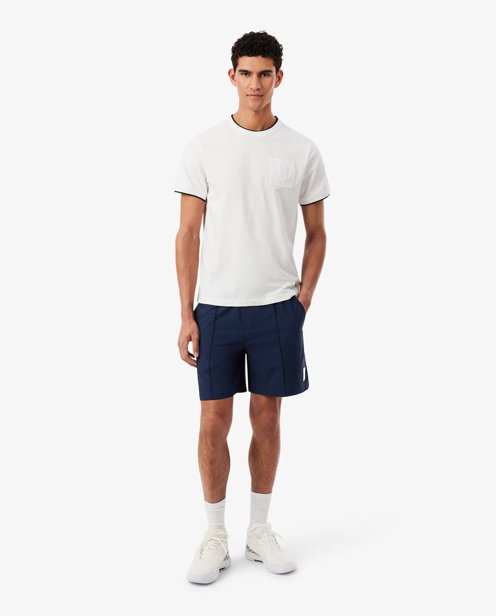 Pantalón de hombre corto de tenis de elástico Ultra-Dry Heritage - Lacoste - Azul marino Azul marino-1