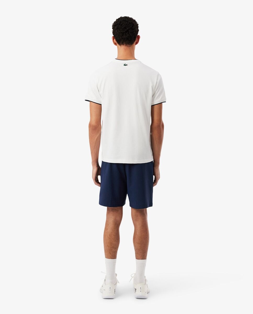 Pantalón de hombre corto de tenis de elástico Ultra-Dry Heritage - Lacoste - Azul marino Azul marino-2