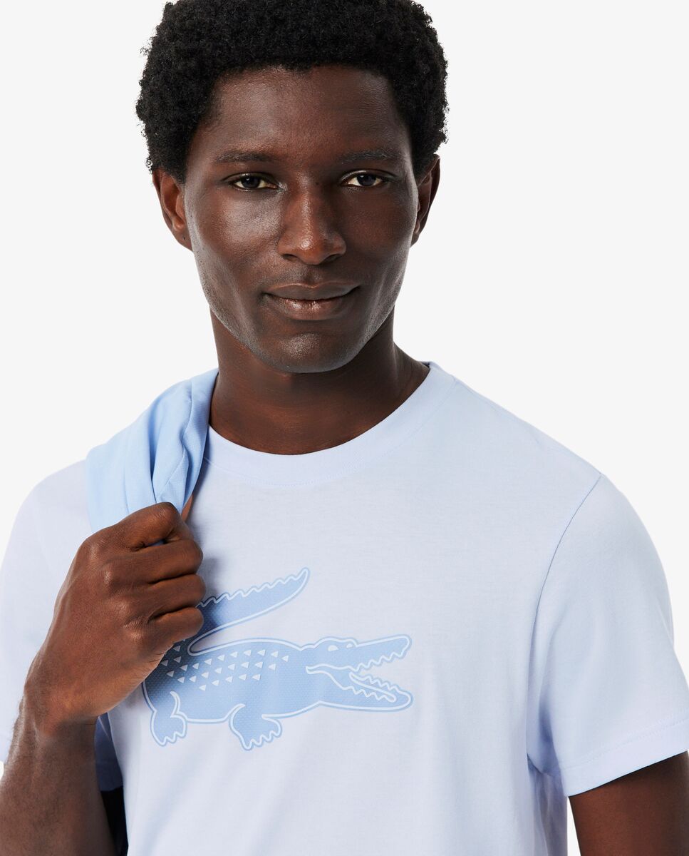 Camiseta de hombre Sport Lacoste - Azul claro Azul claro-3