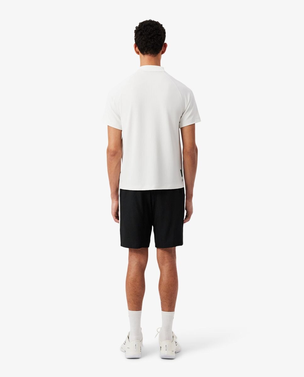 Pantalón de hombre corto deportivo con franja en contraste - Lacoste - Negro Negro-2