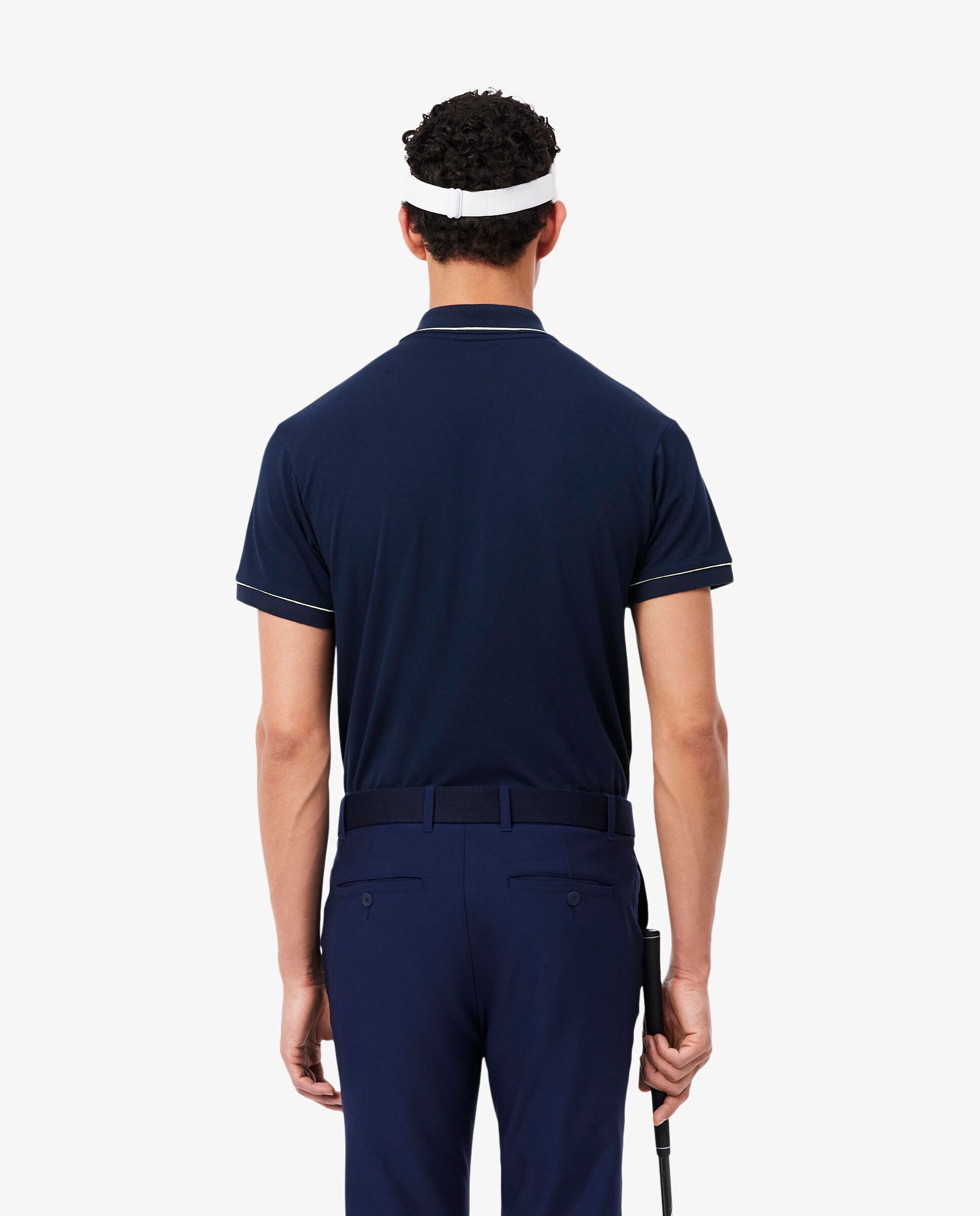 Polo de golf de minipiqué termorregulador de hombre Lacoste - Azul marino Azul marino-2