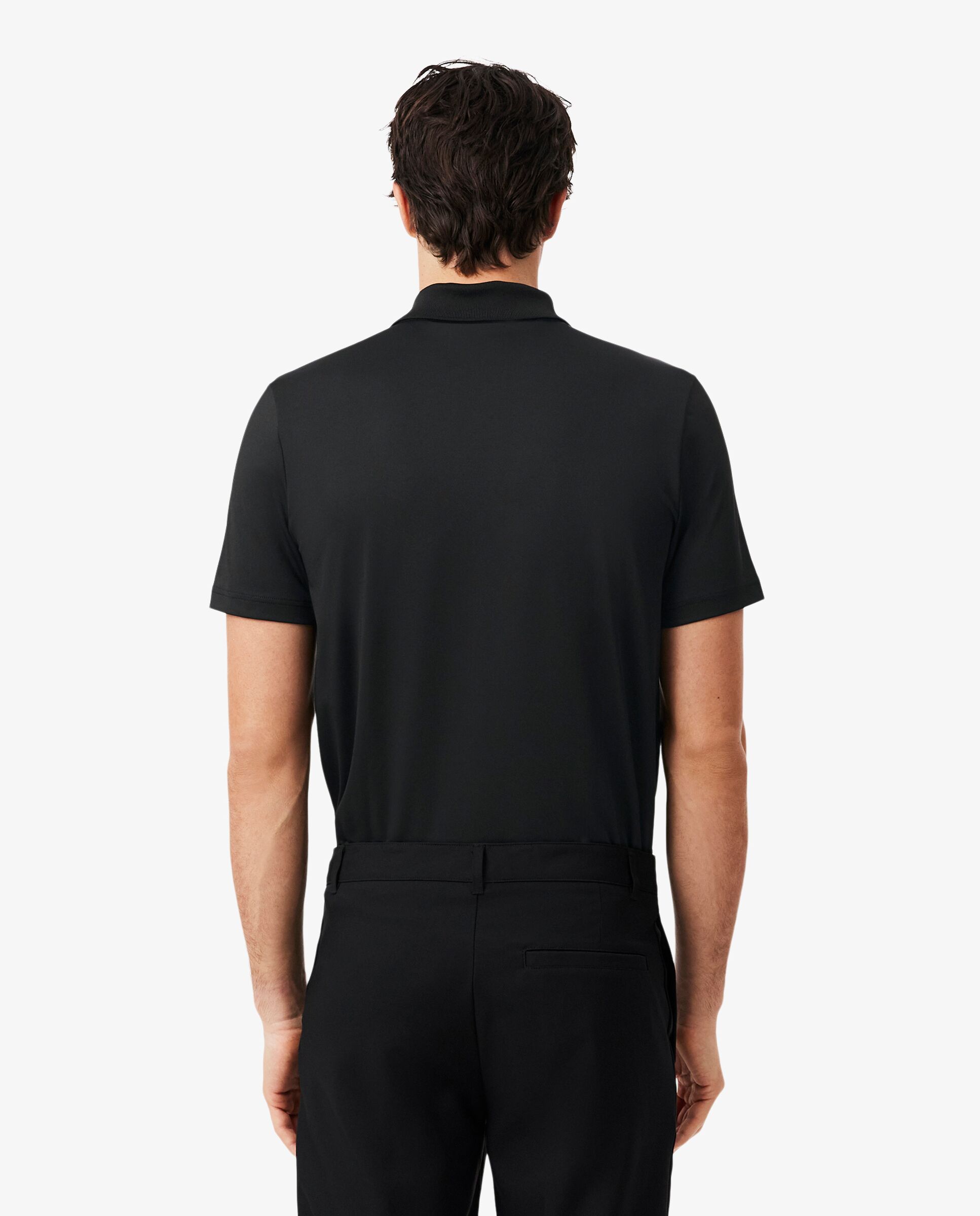 Polo de golf elástico de hombre Ultra-Dry Lacoste - Negro Negro-2