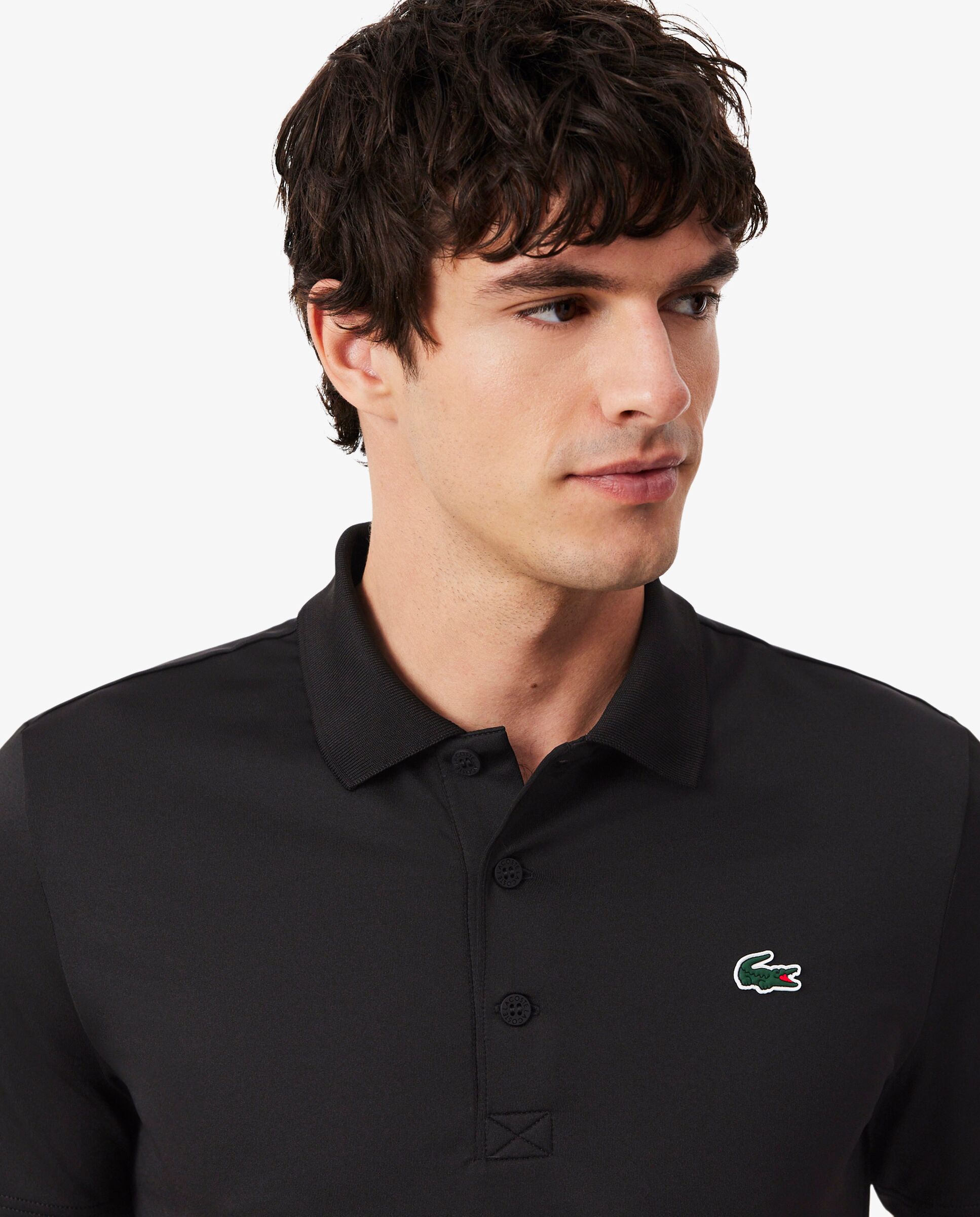 Polo de golf elástico de hombre Ultra-Dry Lacoste - Negro Negro-3
