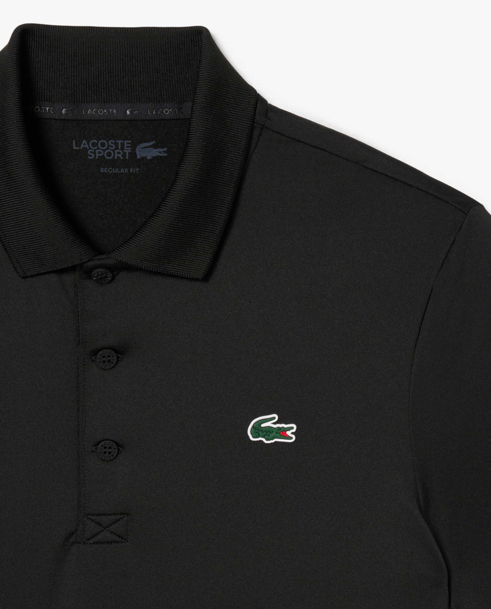 Polo de golf elástico de hombre Ultra-Dry Lacoste - Negro Negro-5