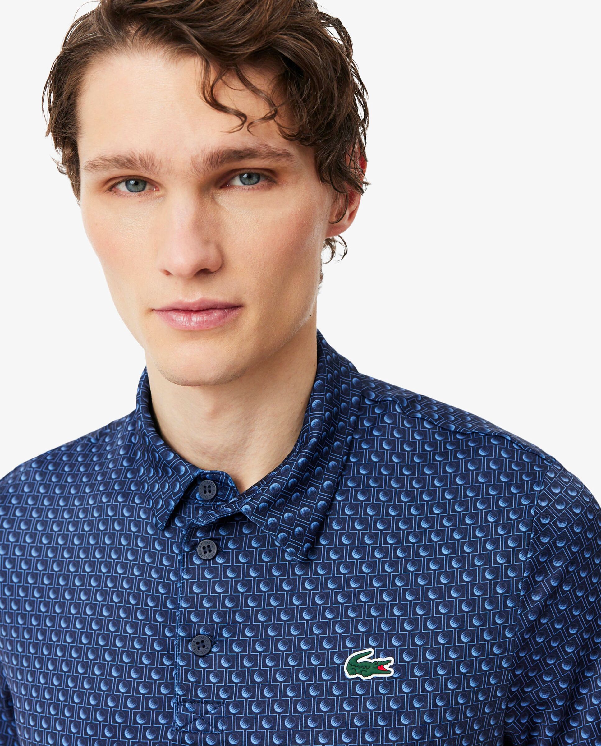 Polo de Golf de Hombre Lacoste - Azul oscuro Azul oscuro-3