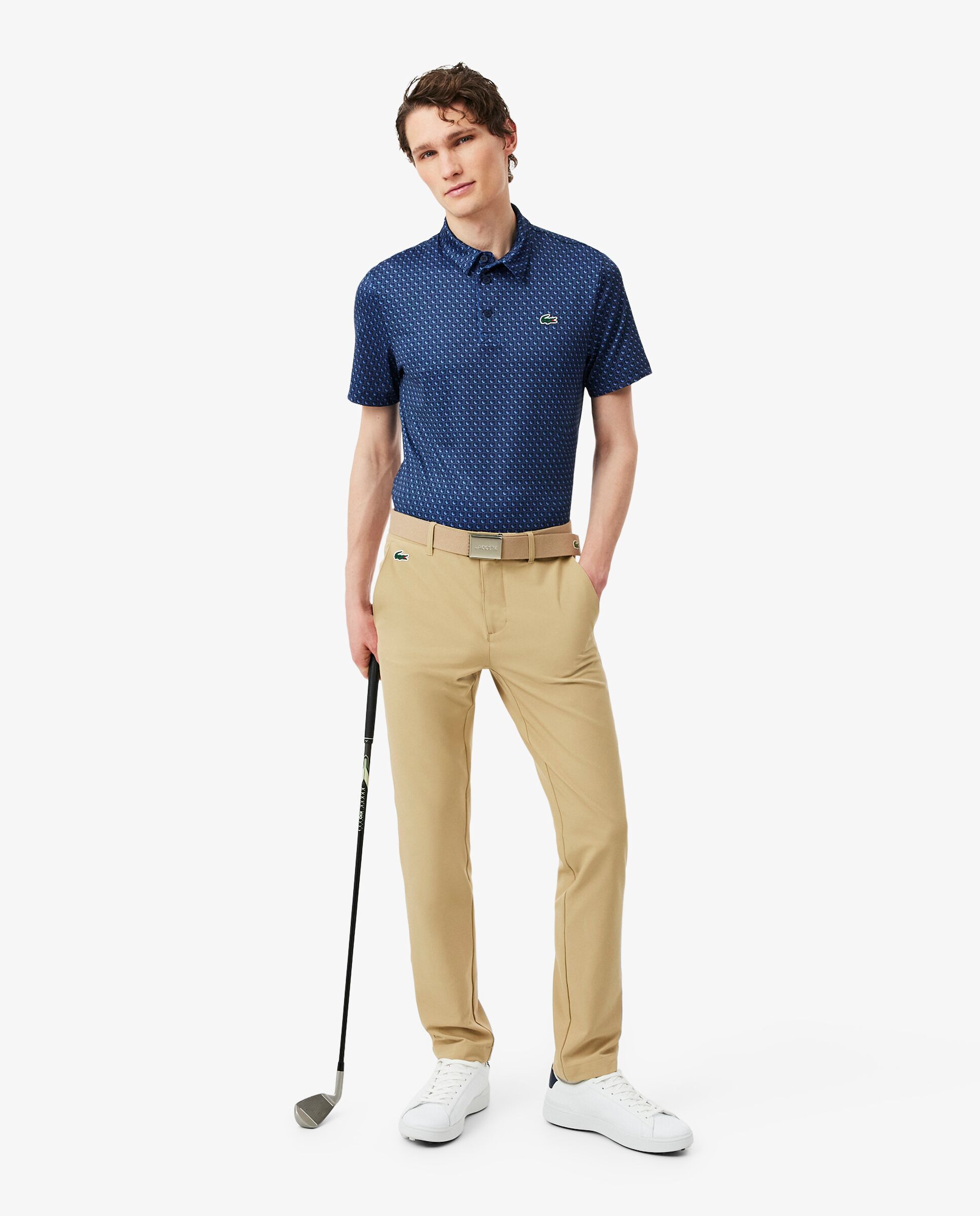 Polo de Golf de Hombre Lacoste - Azul oscuro Azul oscuro-4