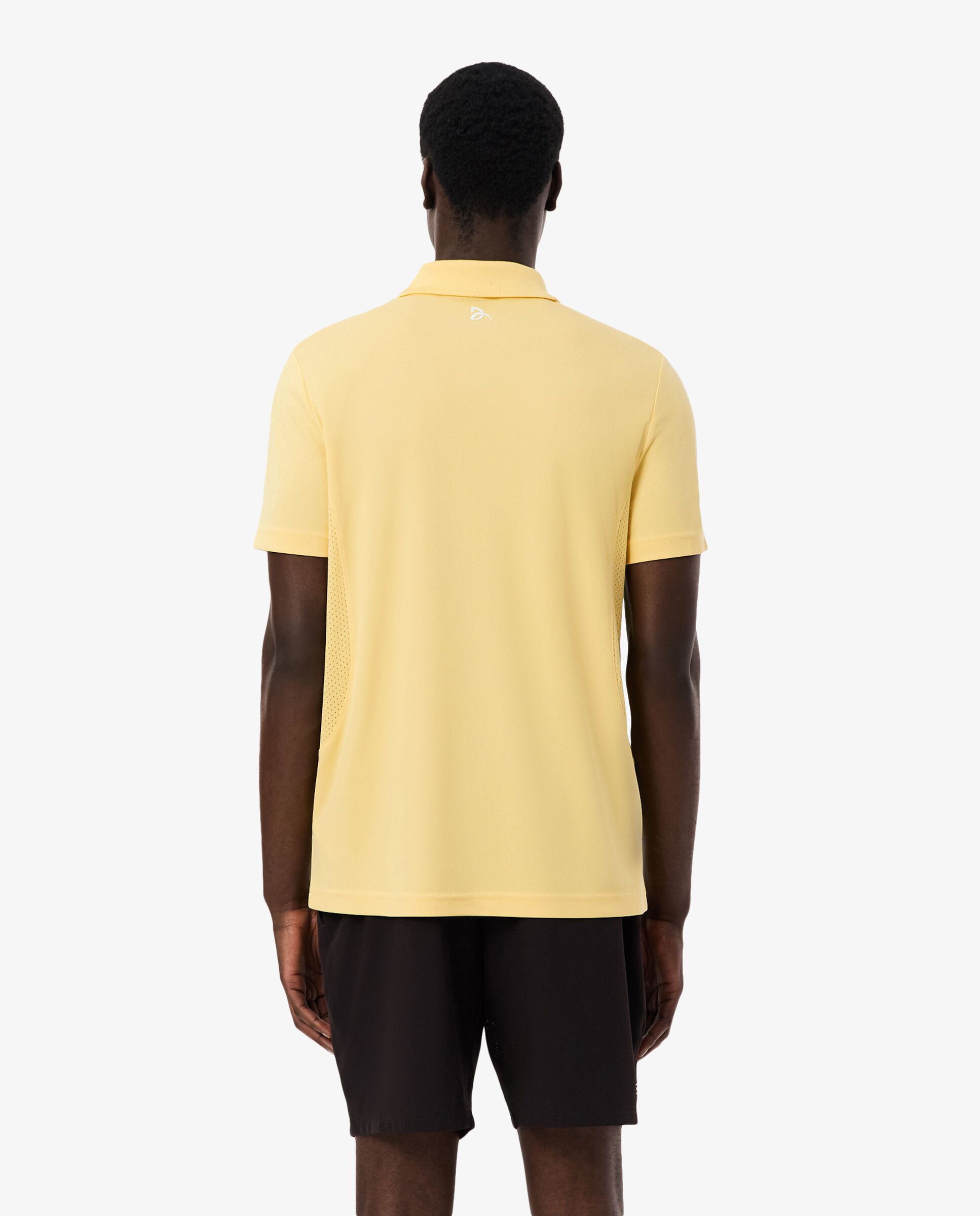 Polo de hombre tennis x novak djokovic de manga corta - Lacoste - Amarillo Amarillo-2