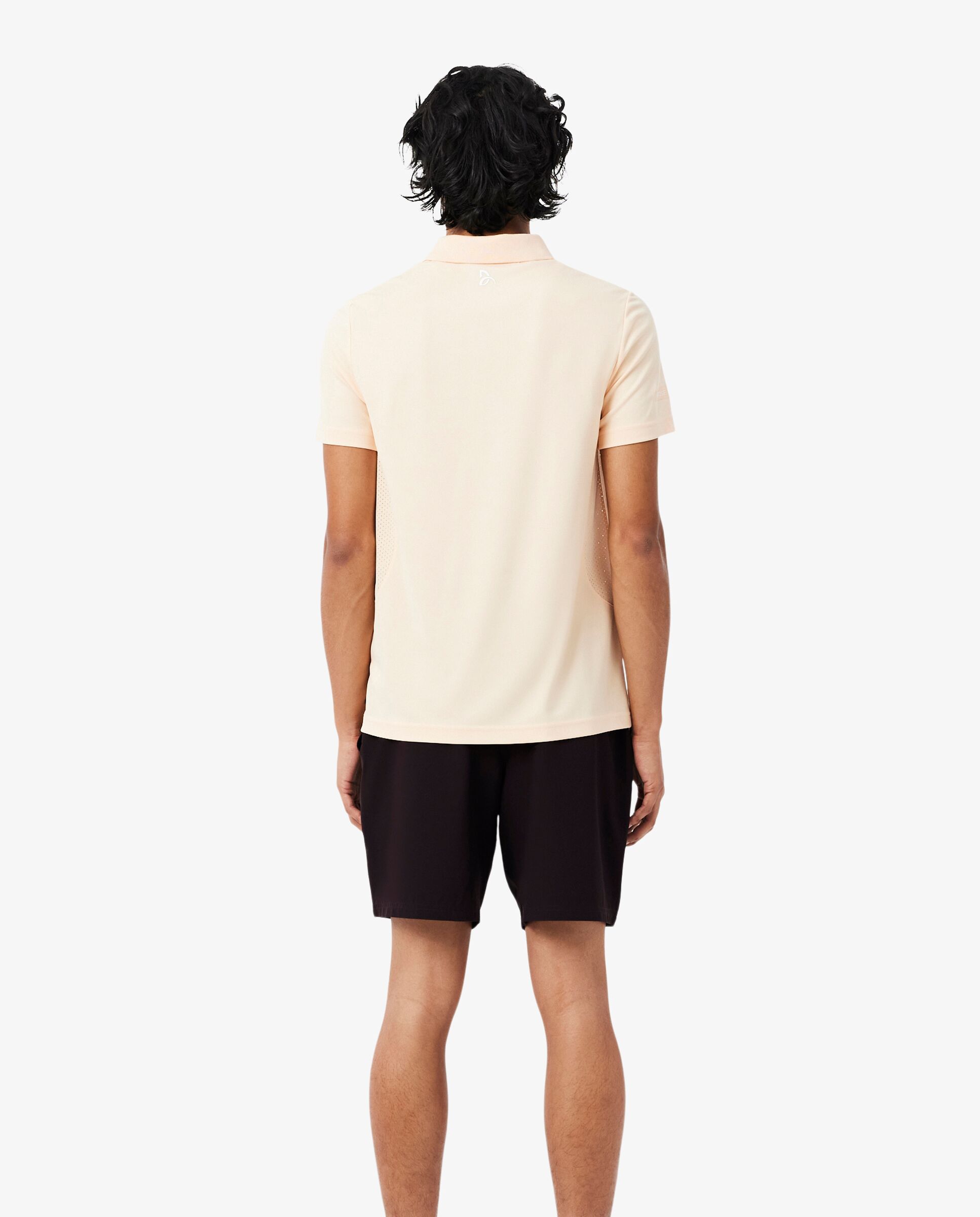 Pantalones cortos de tenis ultra secos Lacoste x Novak Djokovic - Marrón Marrón-2