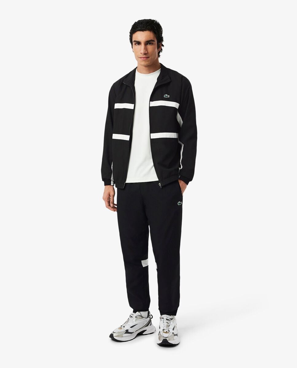 Chándal de hombre deportivo estampado en azul - Lacoste - Negro Negro-1