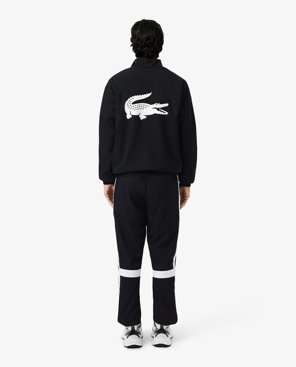 Chándal de hombre deportivo estampado en azul - Lacoste - Negro Negro-2