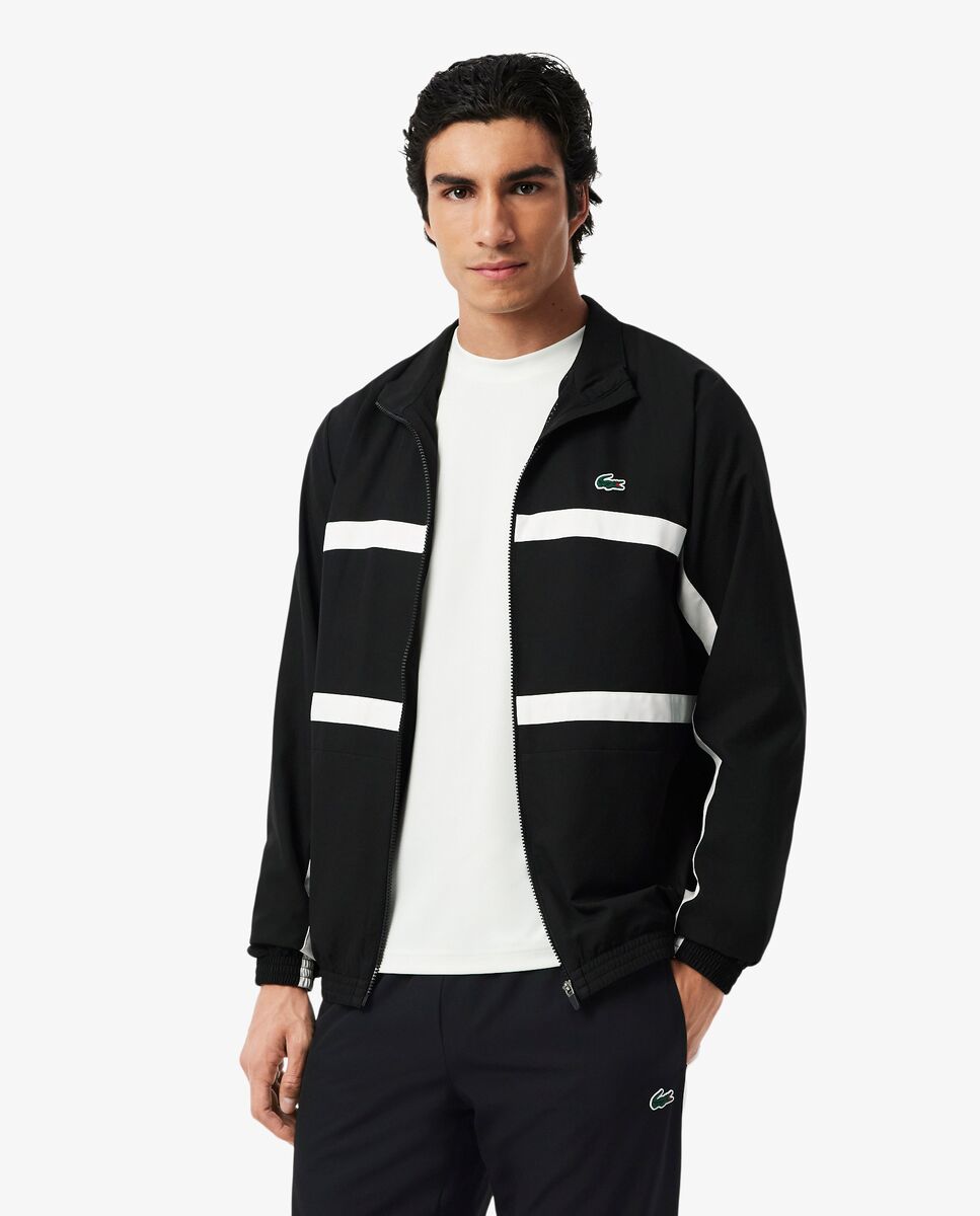 Chándal de hombre deportivo estampado en azul - Lacoste - Negro Negro-3