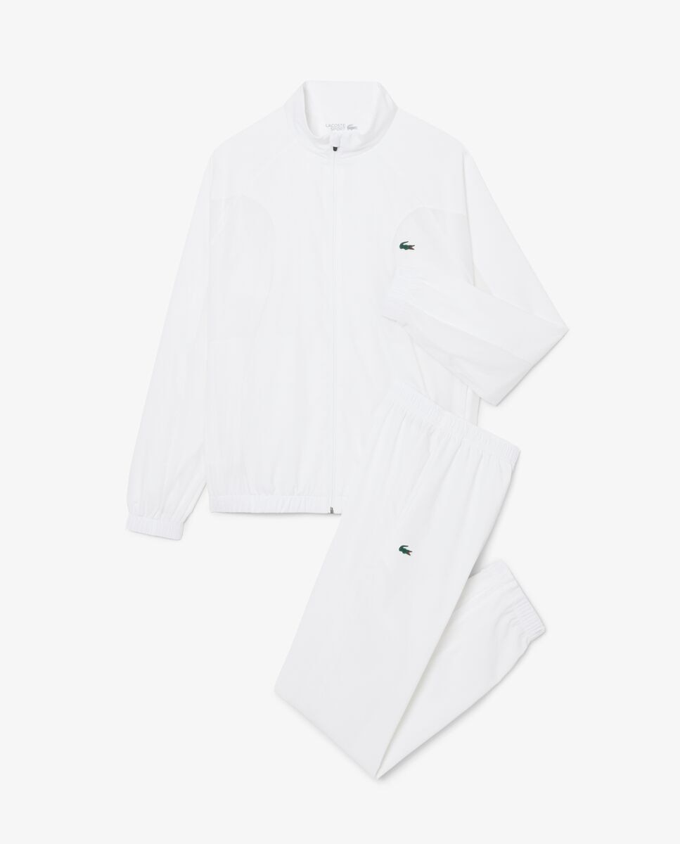 Chándal de Tenis de Hombre Transpirable Lacoste - Blanco Blanco-5
