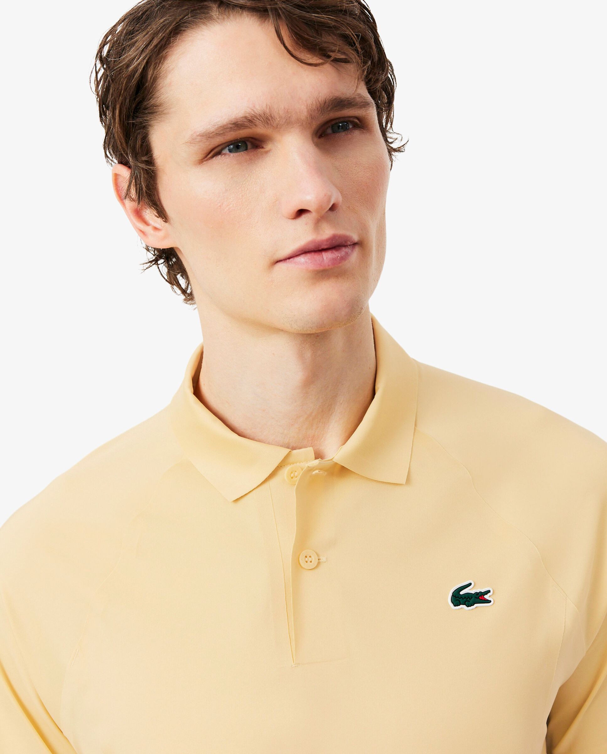 Polo de hombre profesional de manga corta - Lacoste - Amarillo Amarillo-3