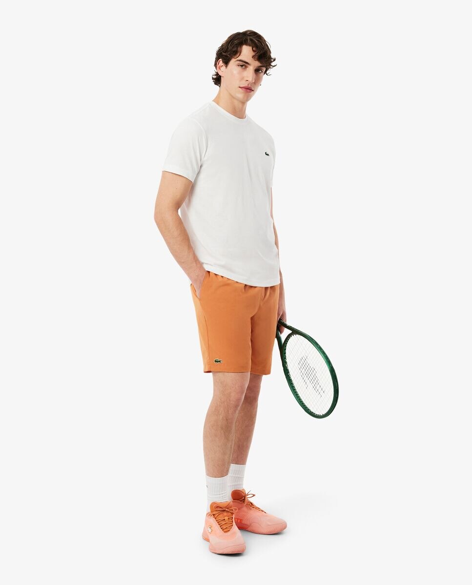 Pantalones cortos de hombre de tenis de tafetán de rombos ligero - Lacoste - Naranja Naranja-4