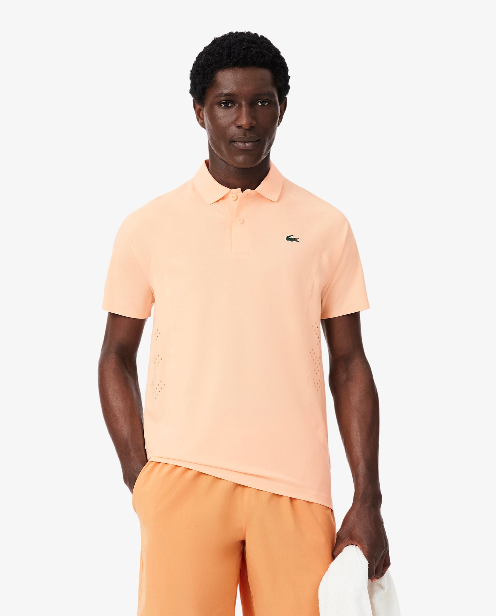 Polo de hombre profesional de manga corta - Lacoste - Rosa Rosa-1
