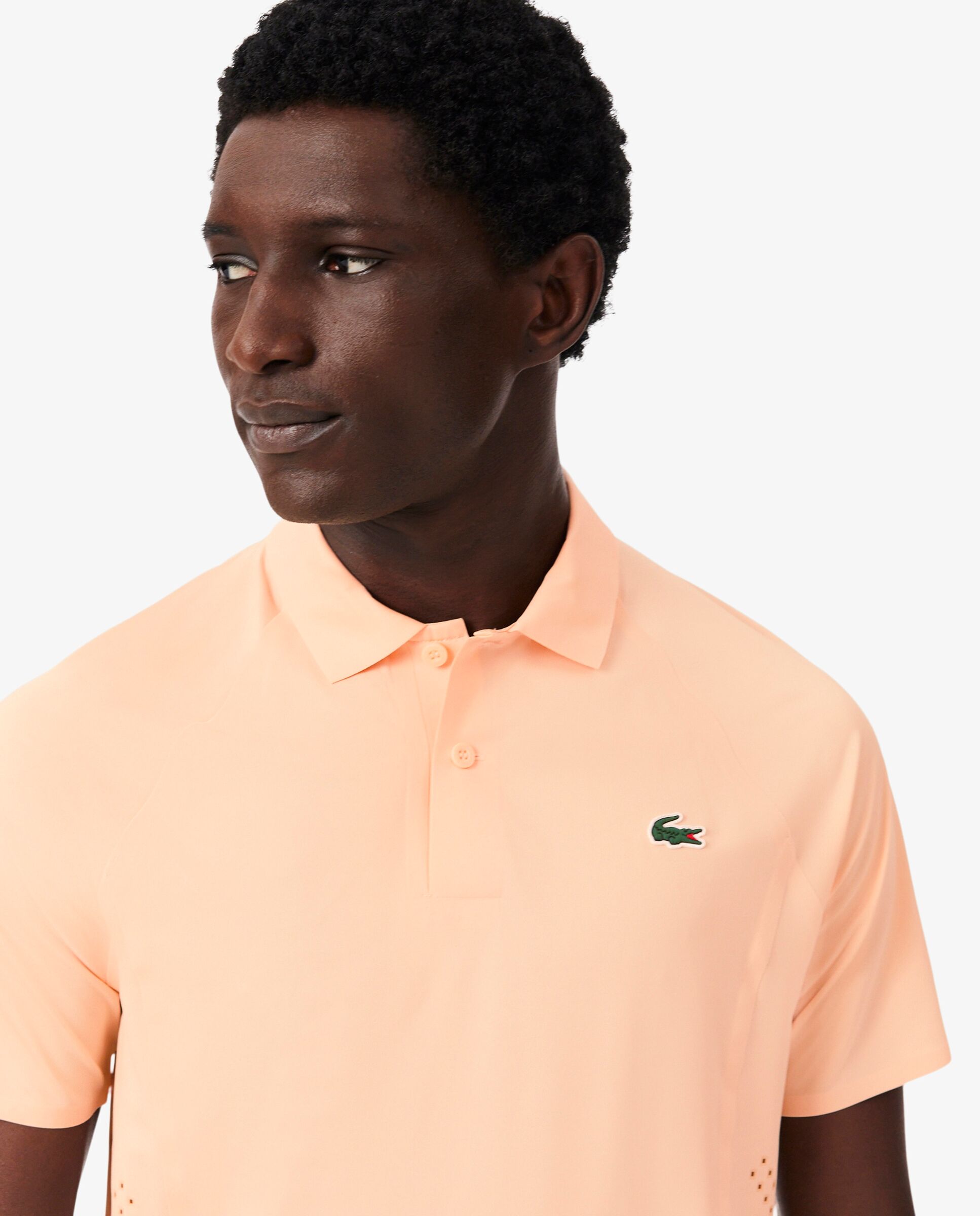 Polo de hombre profesional de manga corta - Lacoste - Rosa Rosa-3