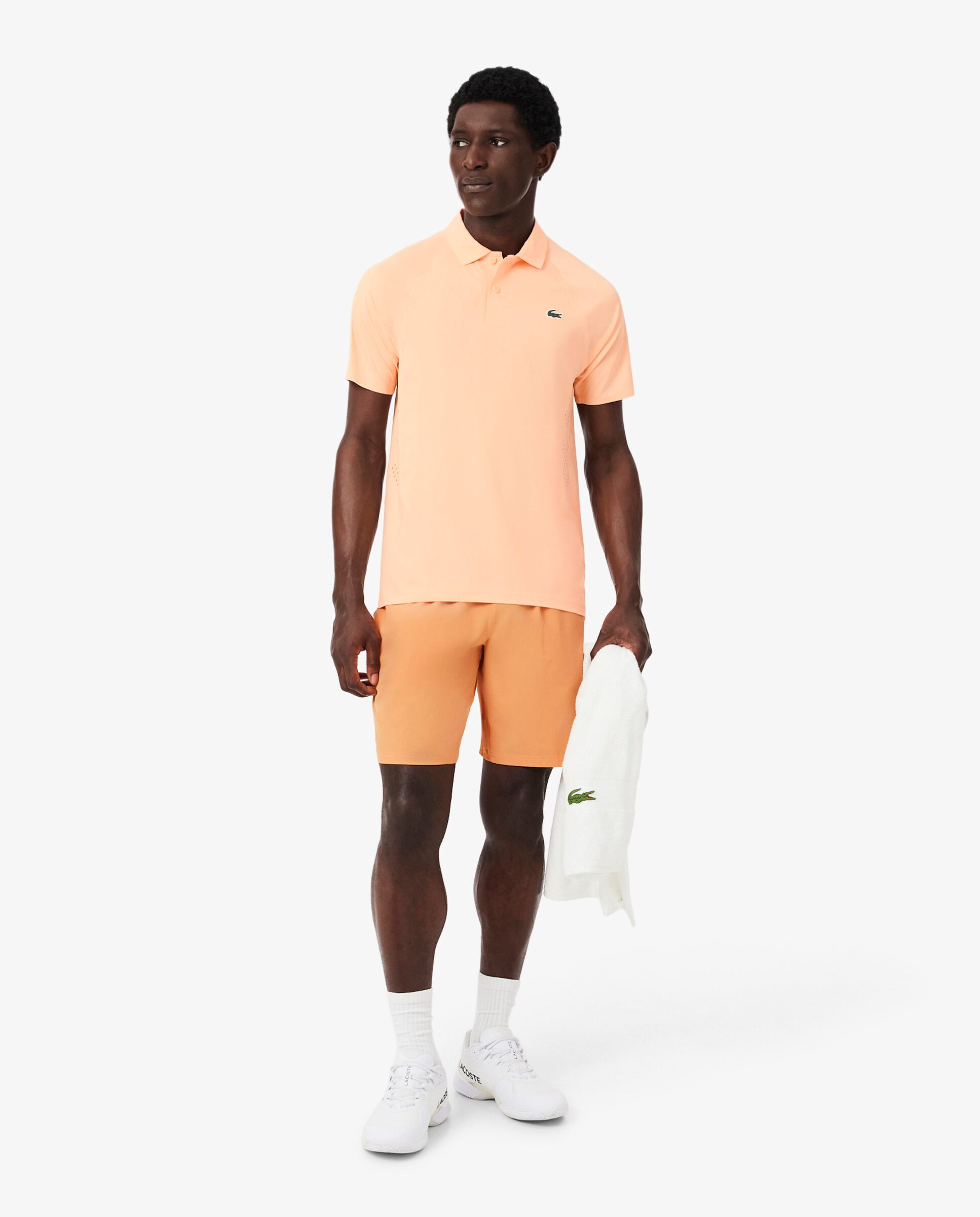 Polo de hombre profesional de manga corta - Lacoste - Rosa Rosa-4