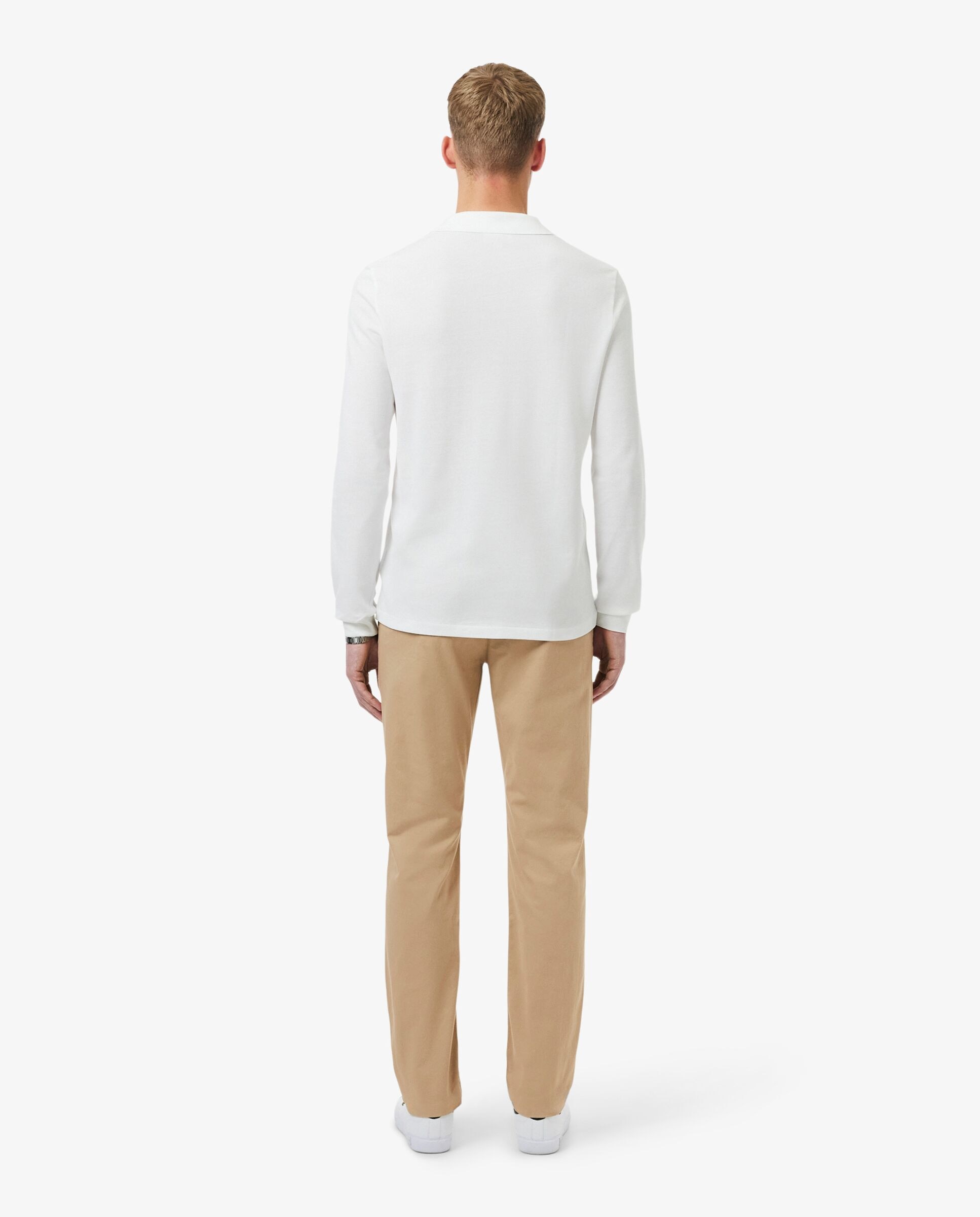 Pantalones joggers de hombre de corte ajustado - Lacoste - Beige Beige-2