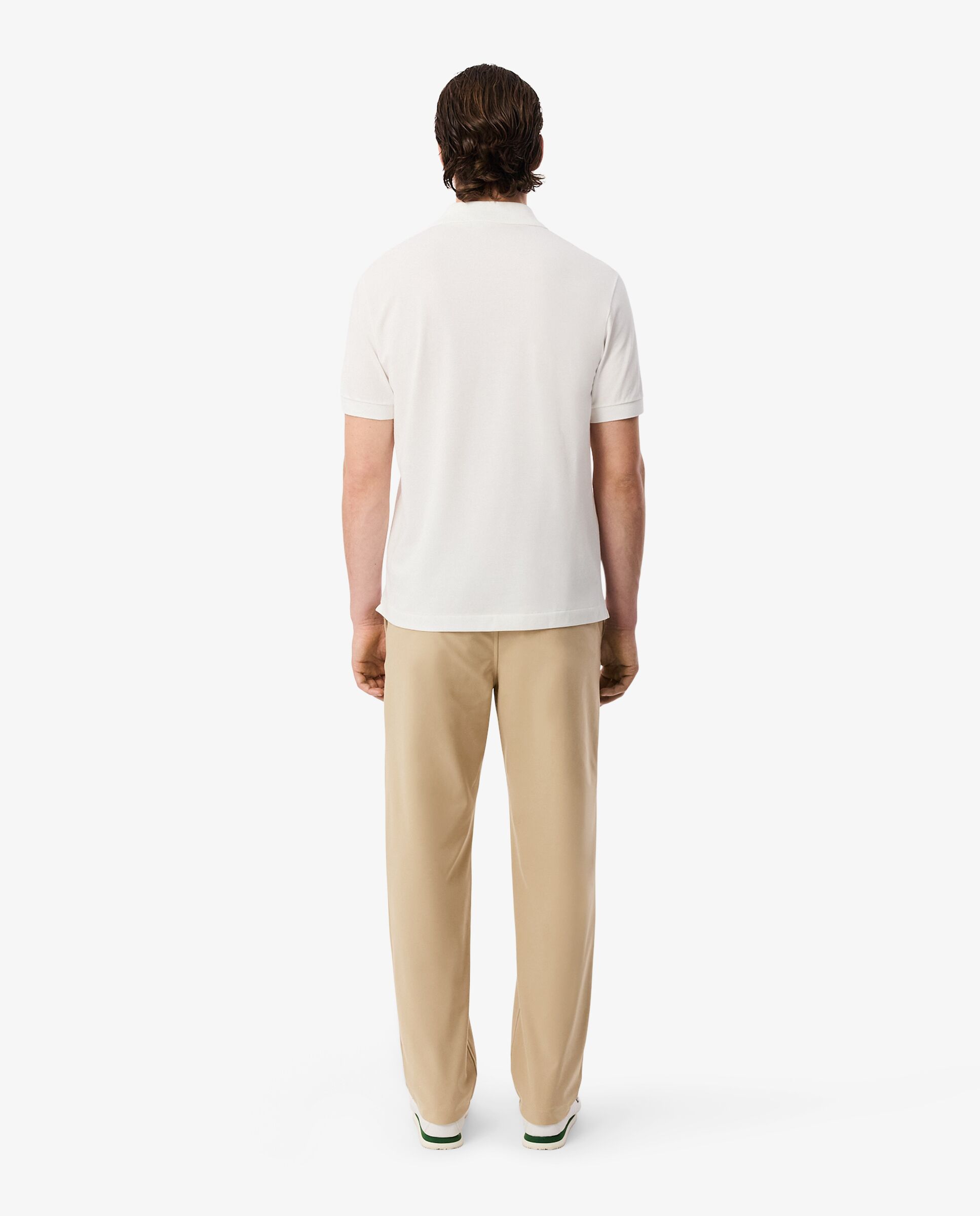 Pantalones joggers de hombre de punto de corte regular - Lacoste - Beige Beige-2