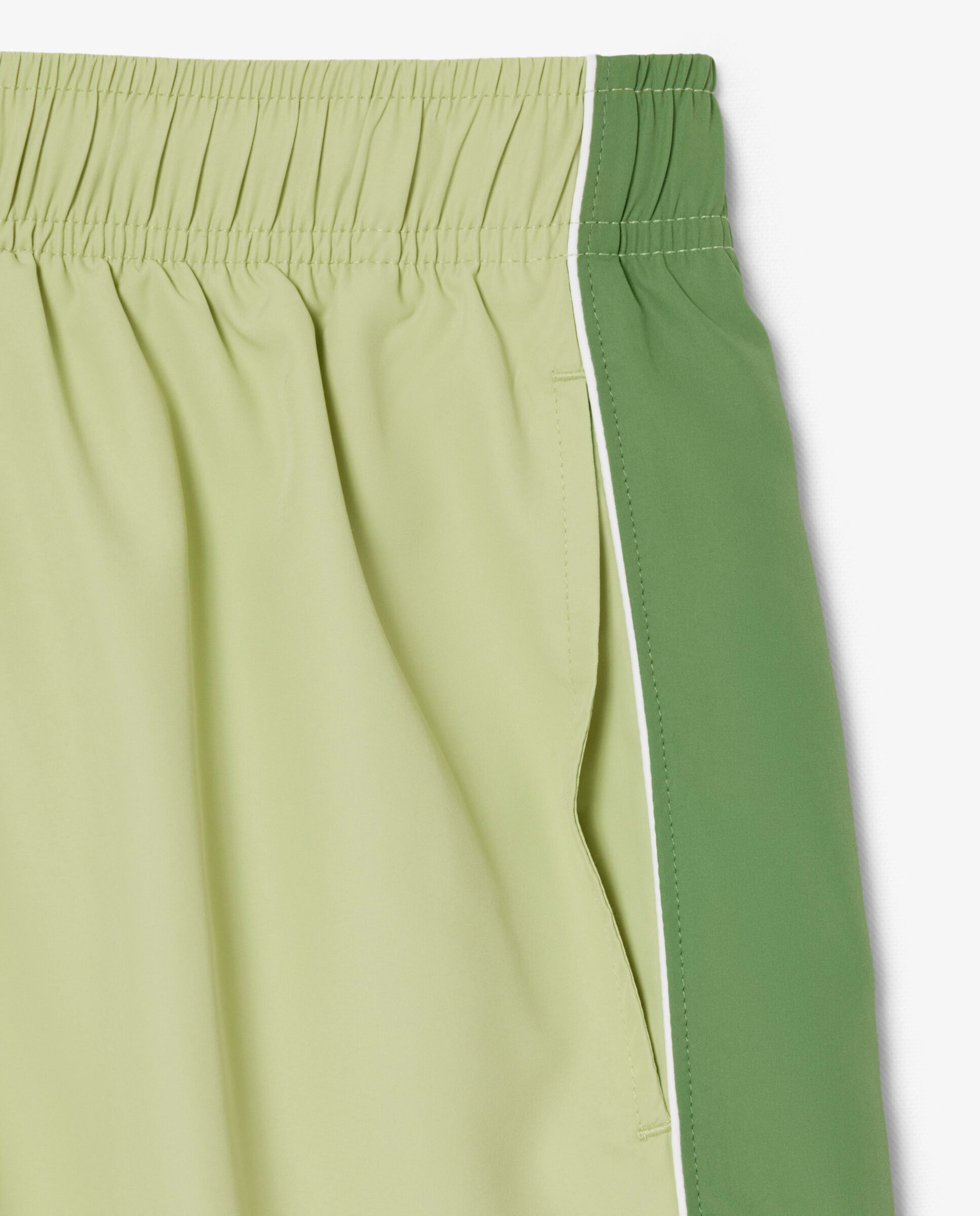 Bañadores boxer de hombre de poliéster - Lacoste - Verde Verde-5