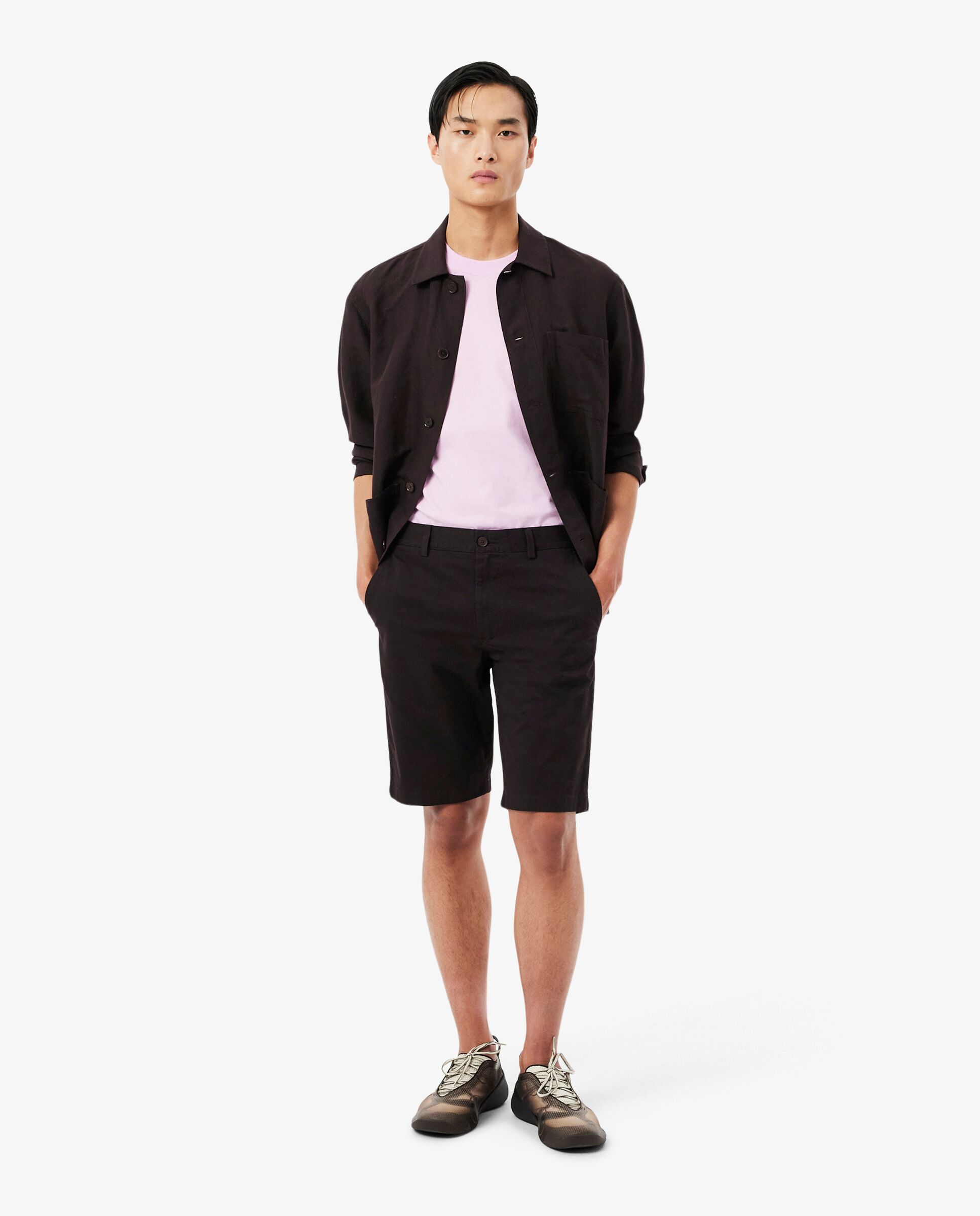 Imagen 0 de Pantalones cortos chinos de hombre Marrón