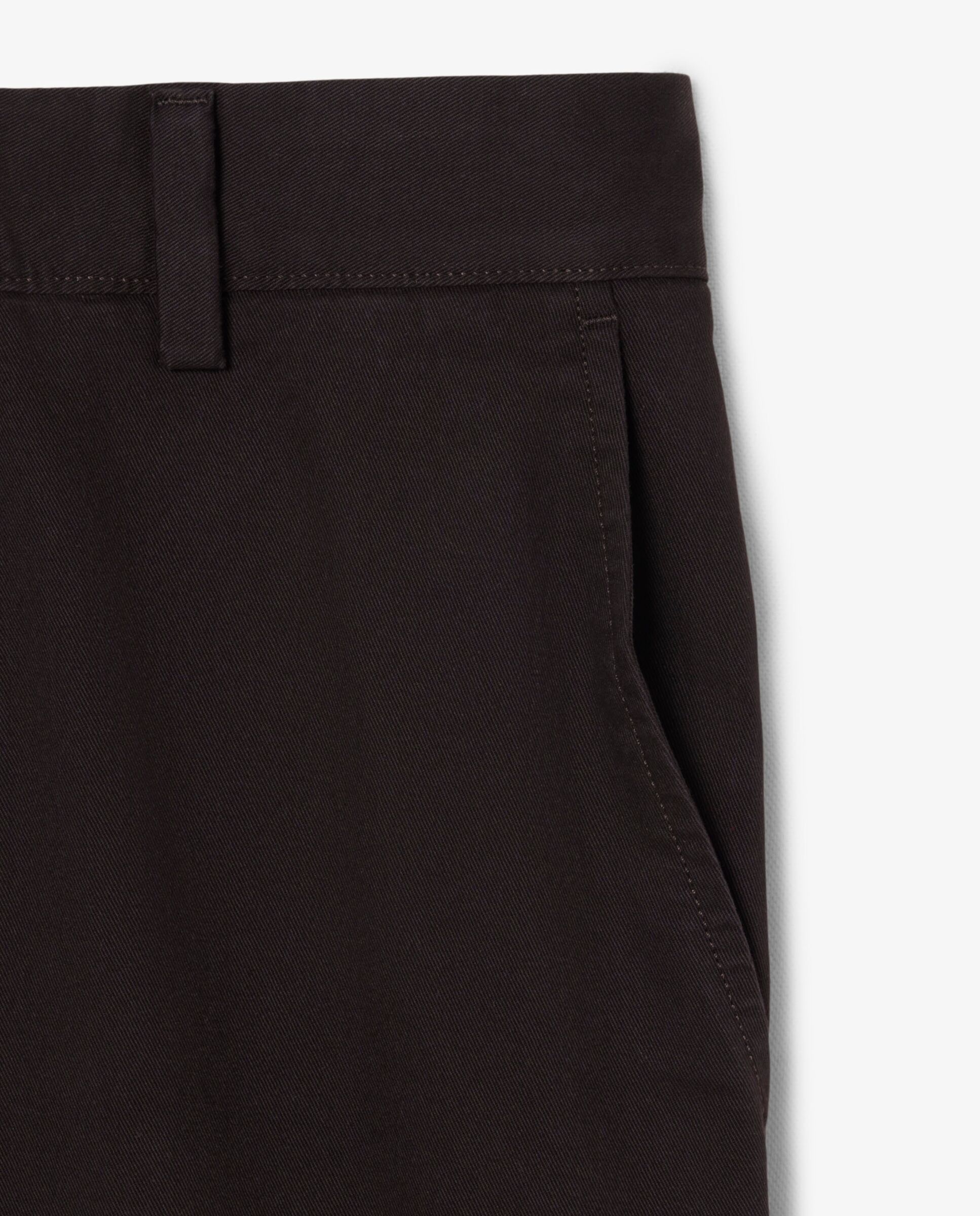 Pantalones cortos chinos de hombre - Lacoste - Marrón Marrón-5