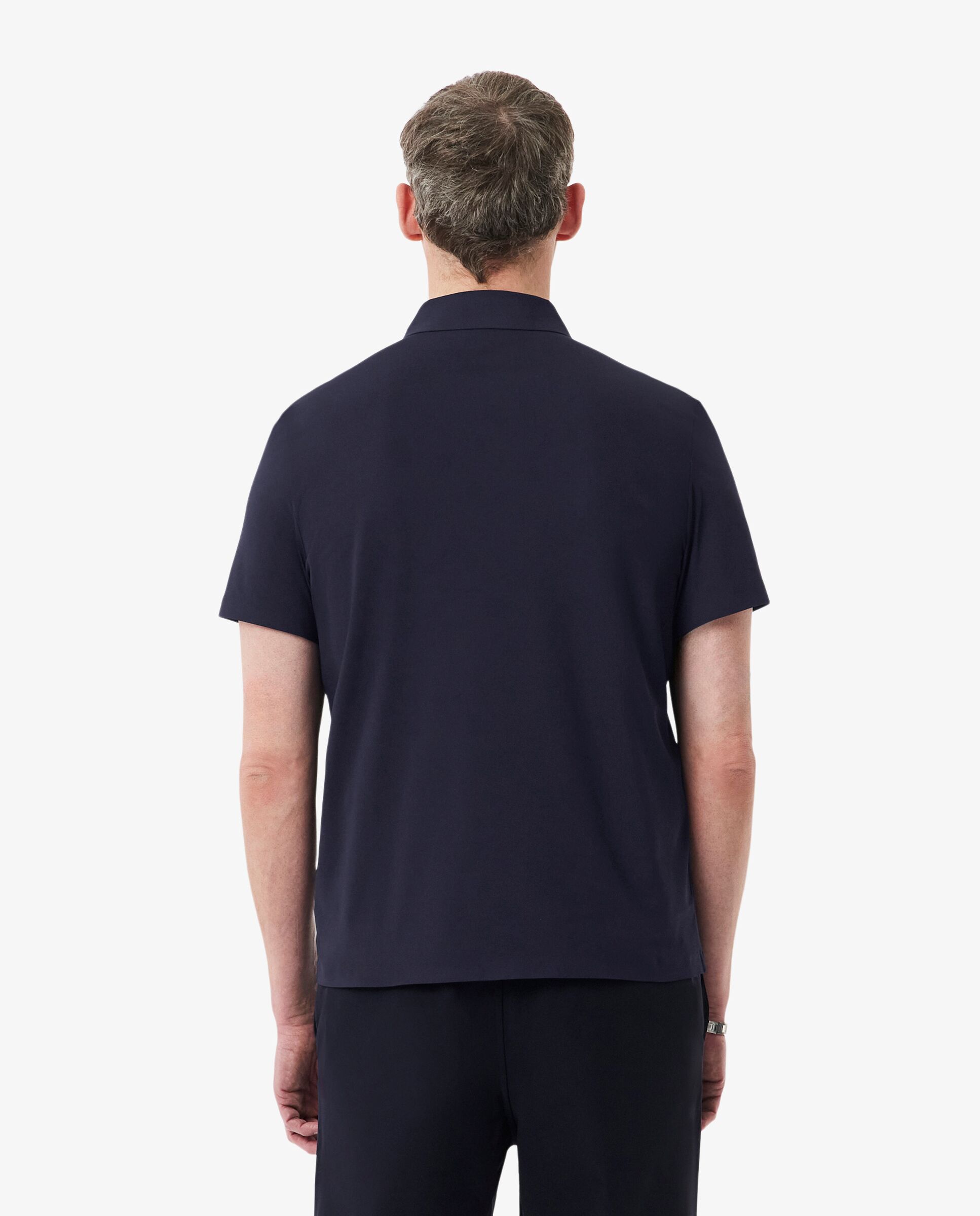 Polo de hombre de corte regular commuter de manga corta - Lacoste - Azul marino Azul marino-2