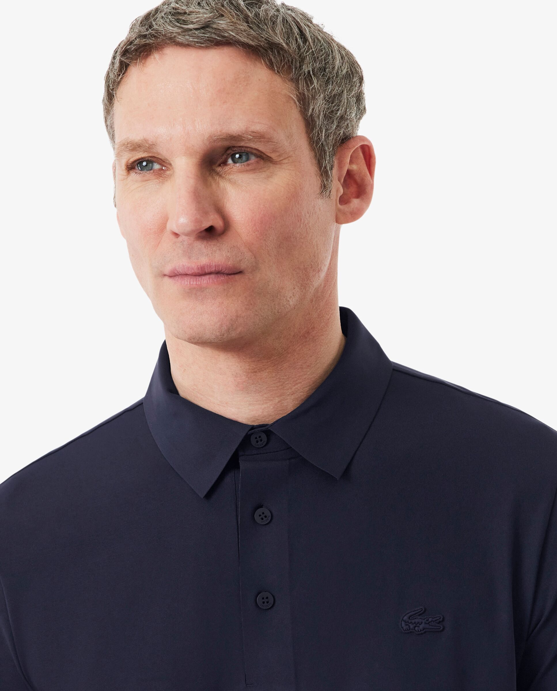 Polo de hombre de corte regular commuter de manga corta - Lacoste - Azul marino Azul marino-3