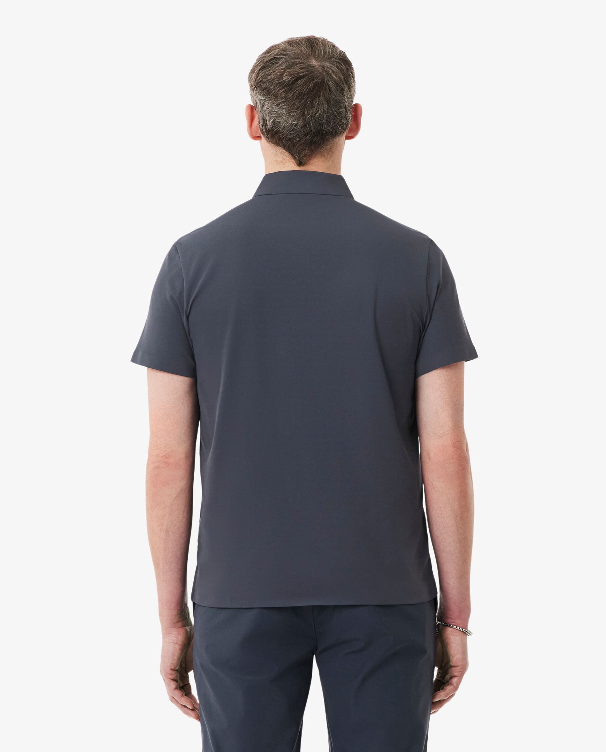 Polo de hombre de corte regular commuter de manga corta - Lacoste - Gris oscuro Gris oscuro-2